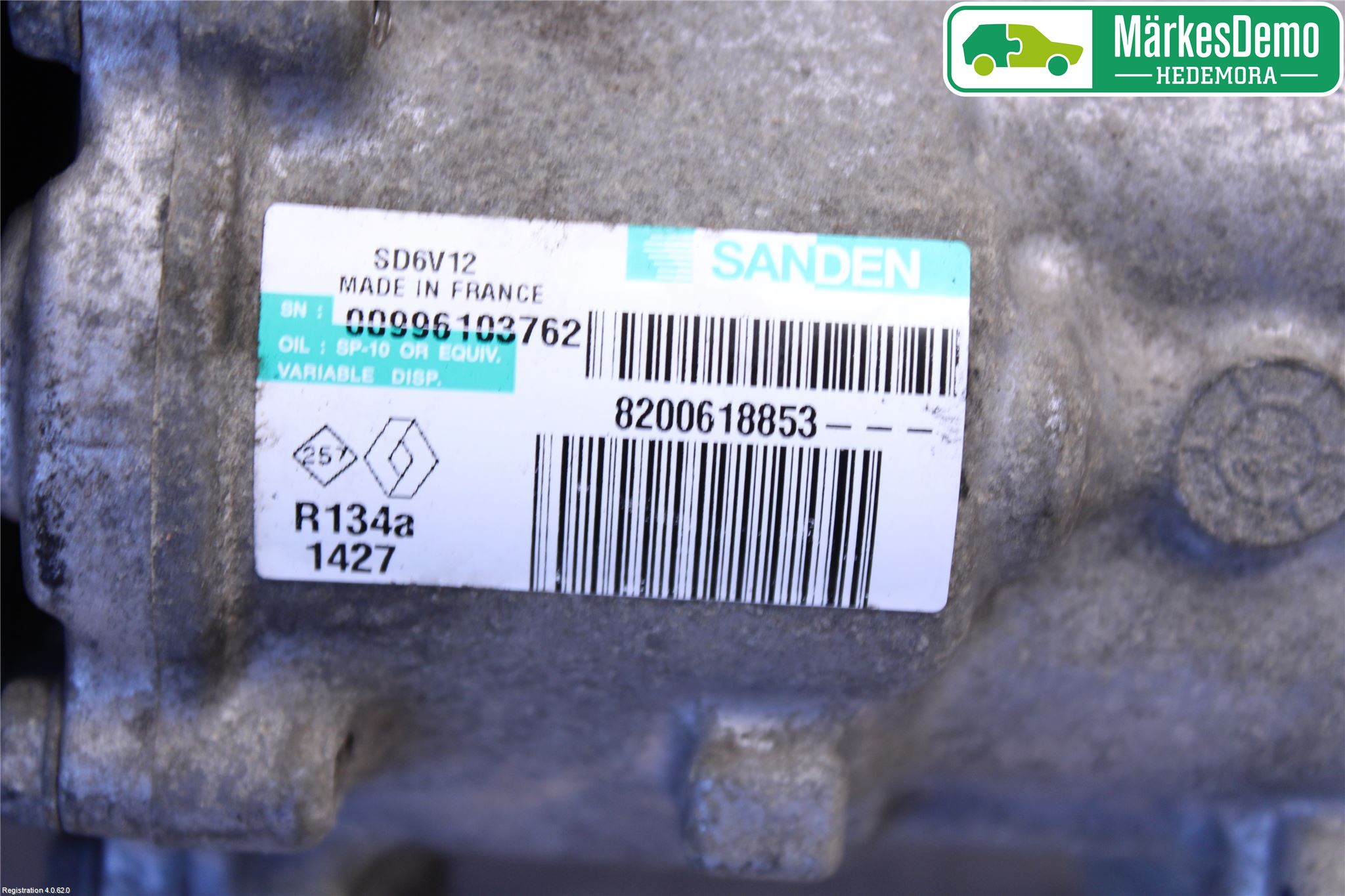 Renault CLIO II 01-08 Varme Ac Kompressor