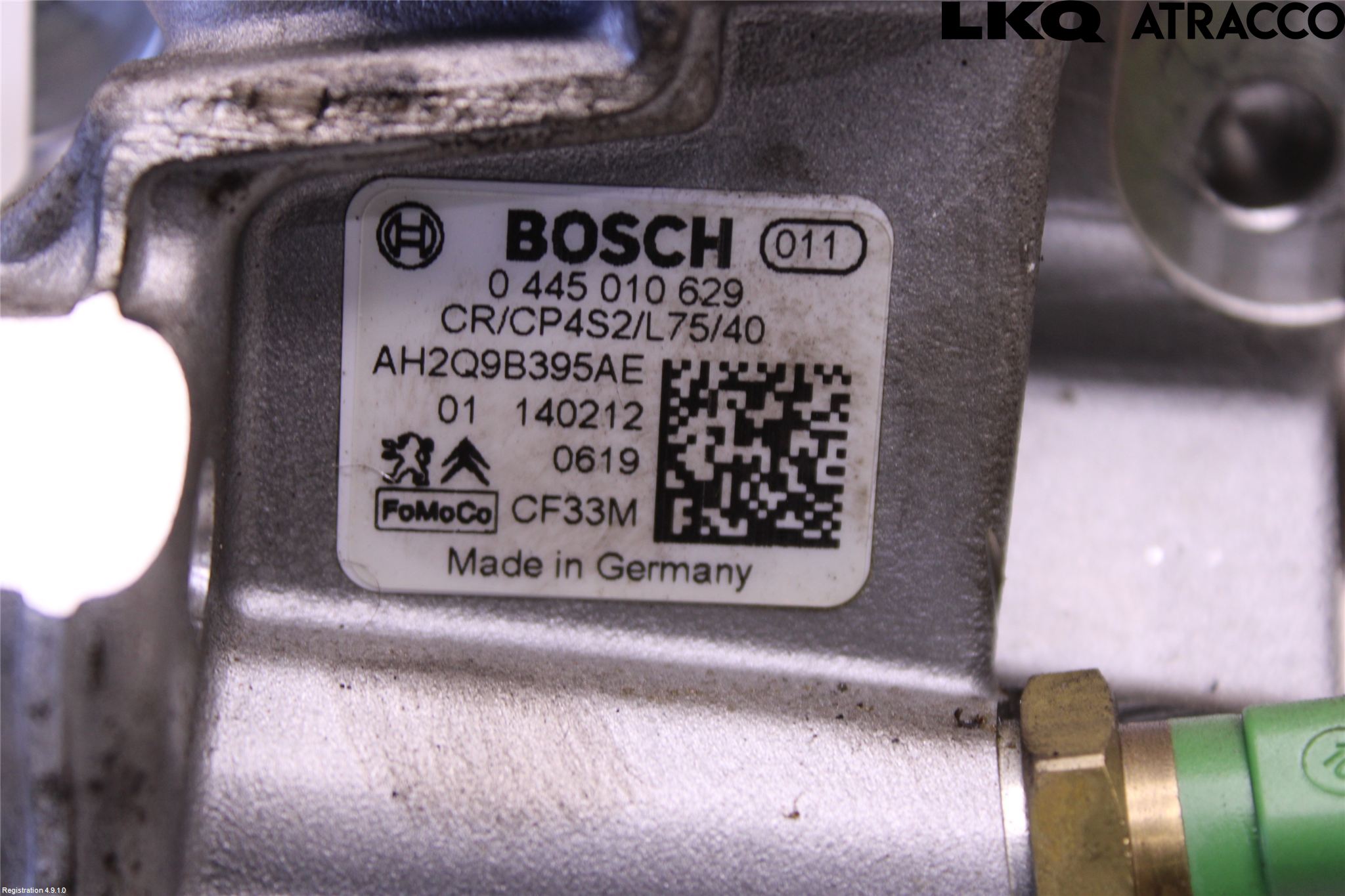 Landrover RANGE ROVER SPORT (L494) 14-22 Drivstoff Dieselpumpe Hoved
