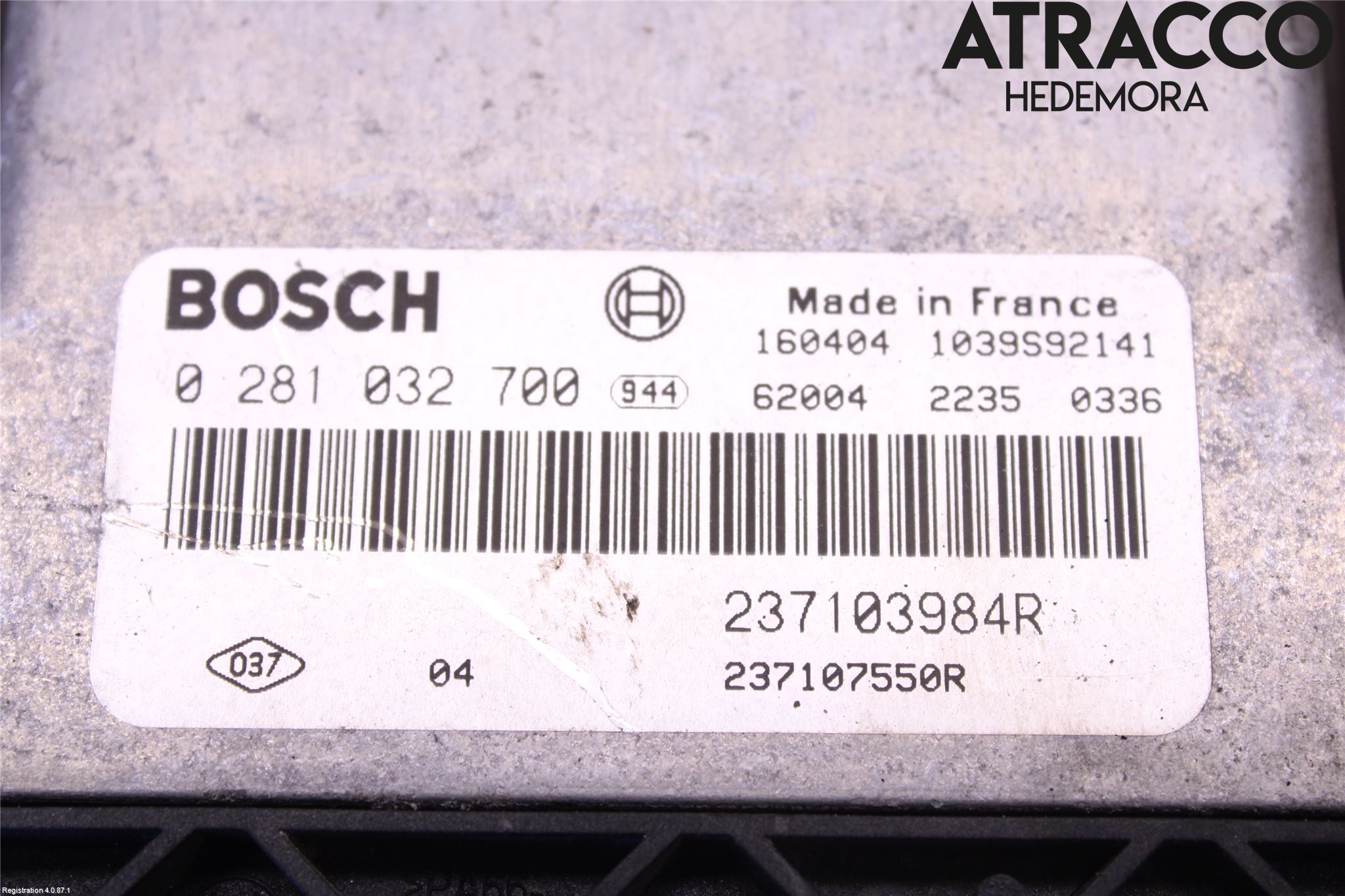 Renault TRAFIC/E-TECH 15- Styreenhet Dieselpumpe