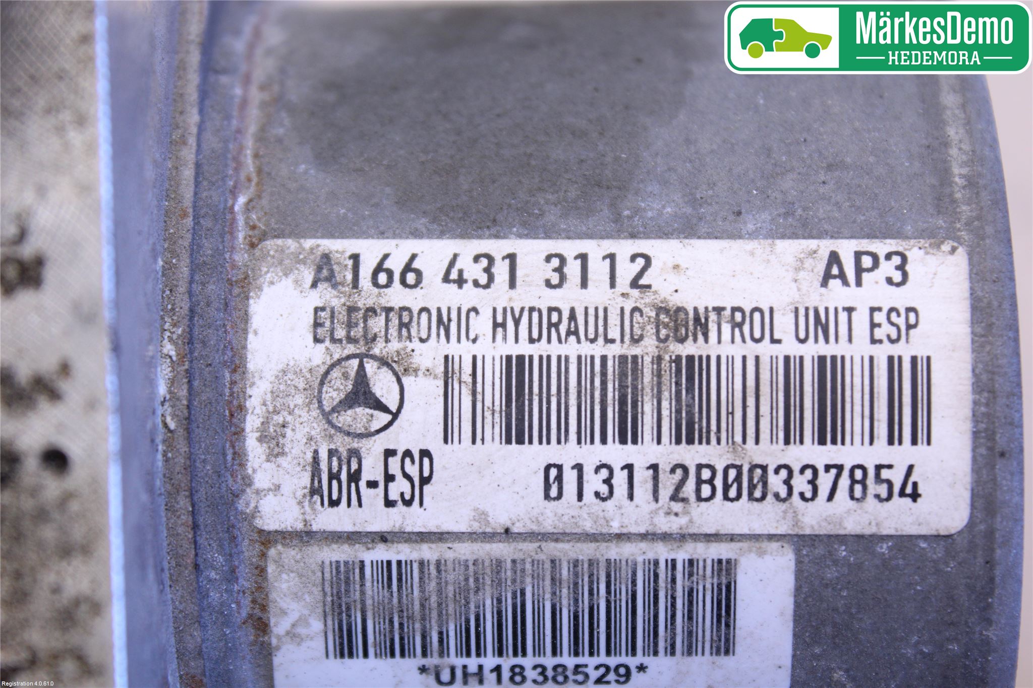 Mercedes-Benz MB ML/GLE-KLASS (W166) 12-18 Abs Hydraulikkaggregat