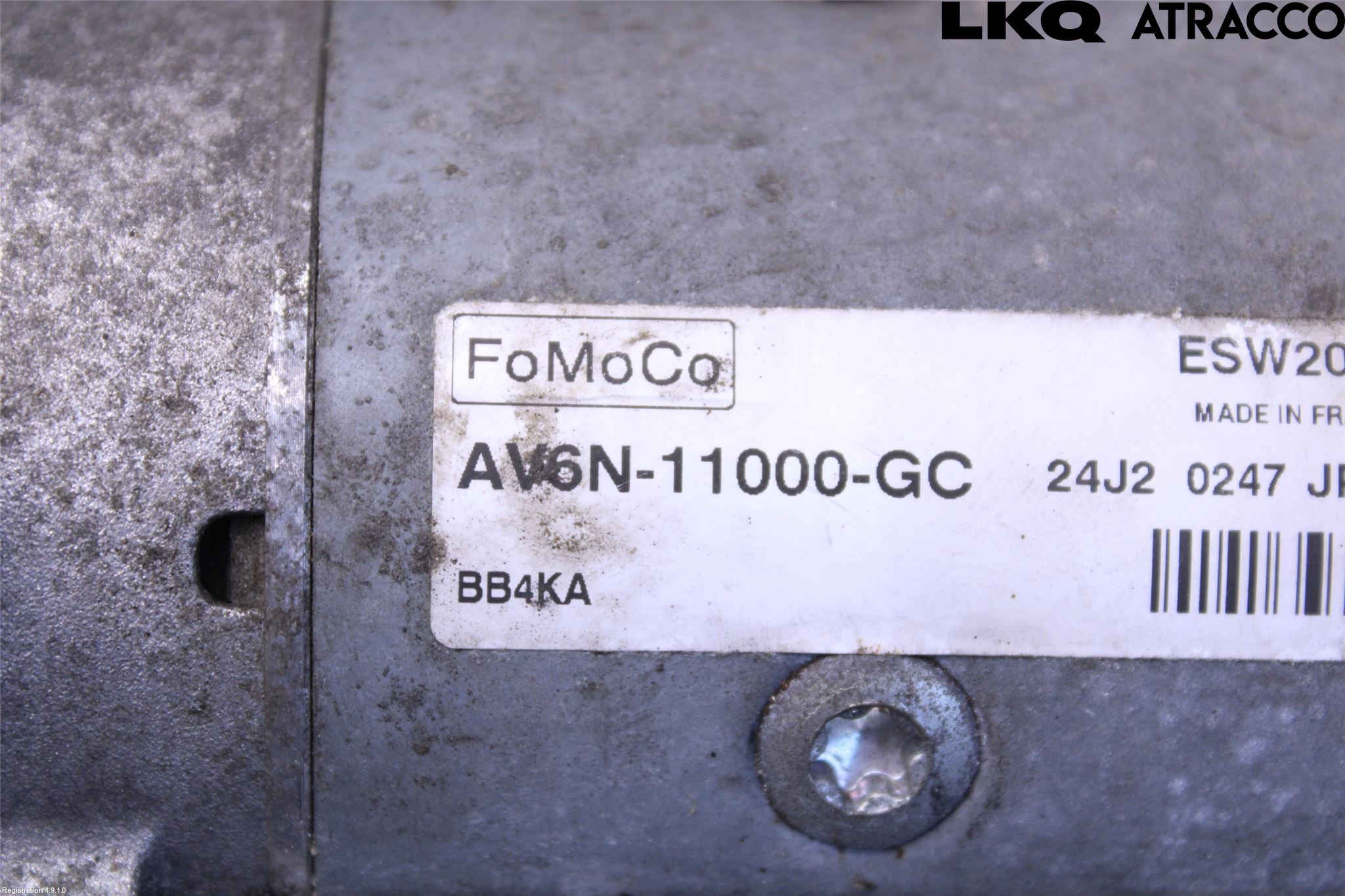 Ford FOCUS 11-14 Startmotor Diesel