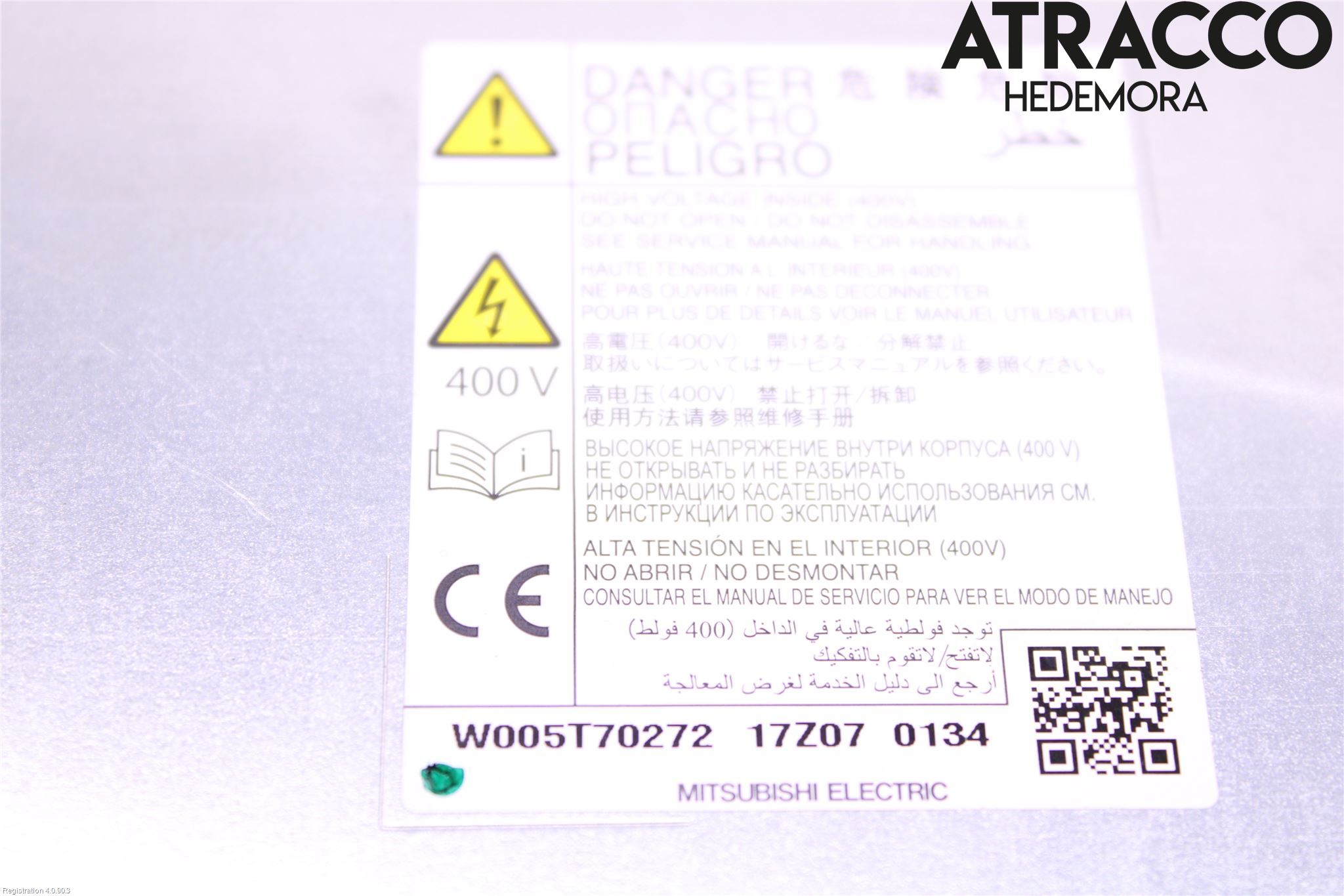 Mitsubishi OUTLANDER 13-21 Batterilader Hybrid