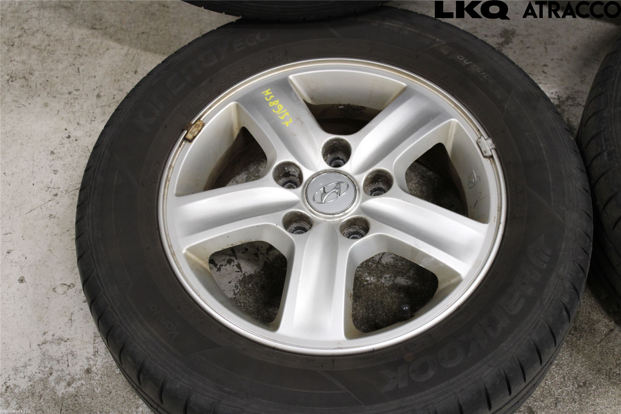 Hyundai i30 FD 07-12 Dekk Sommer På Alu Felg 4Stk