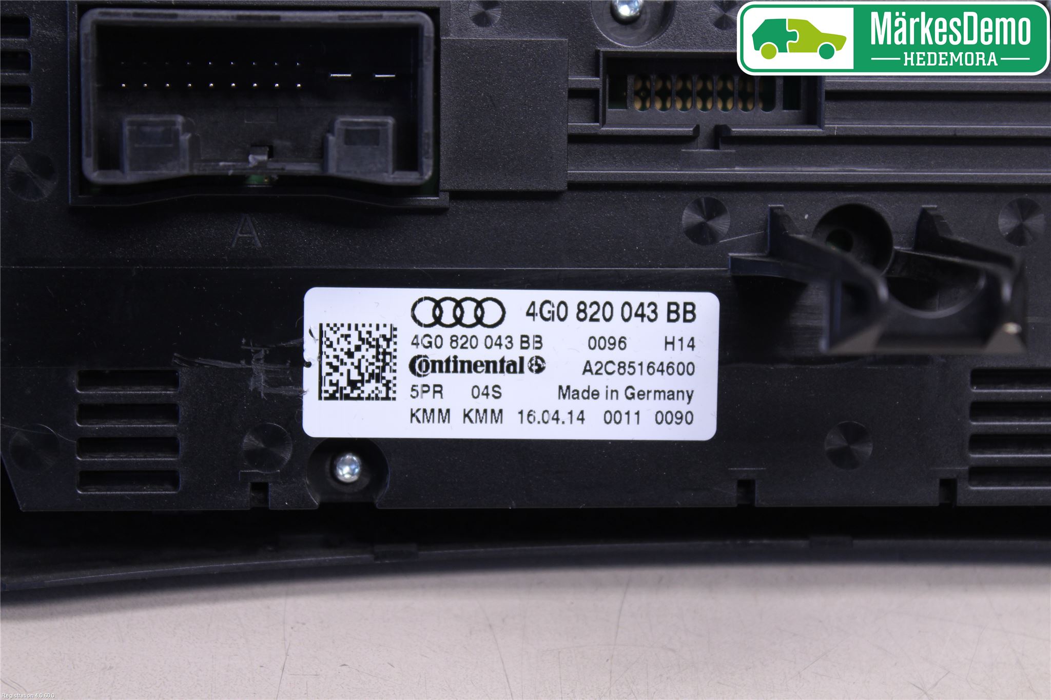 Audi A6/S6 4G 11-18 Varme Ac Betjening-Display