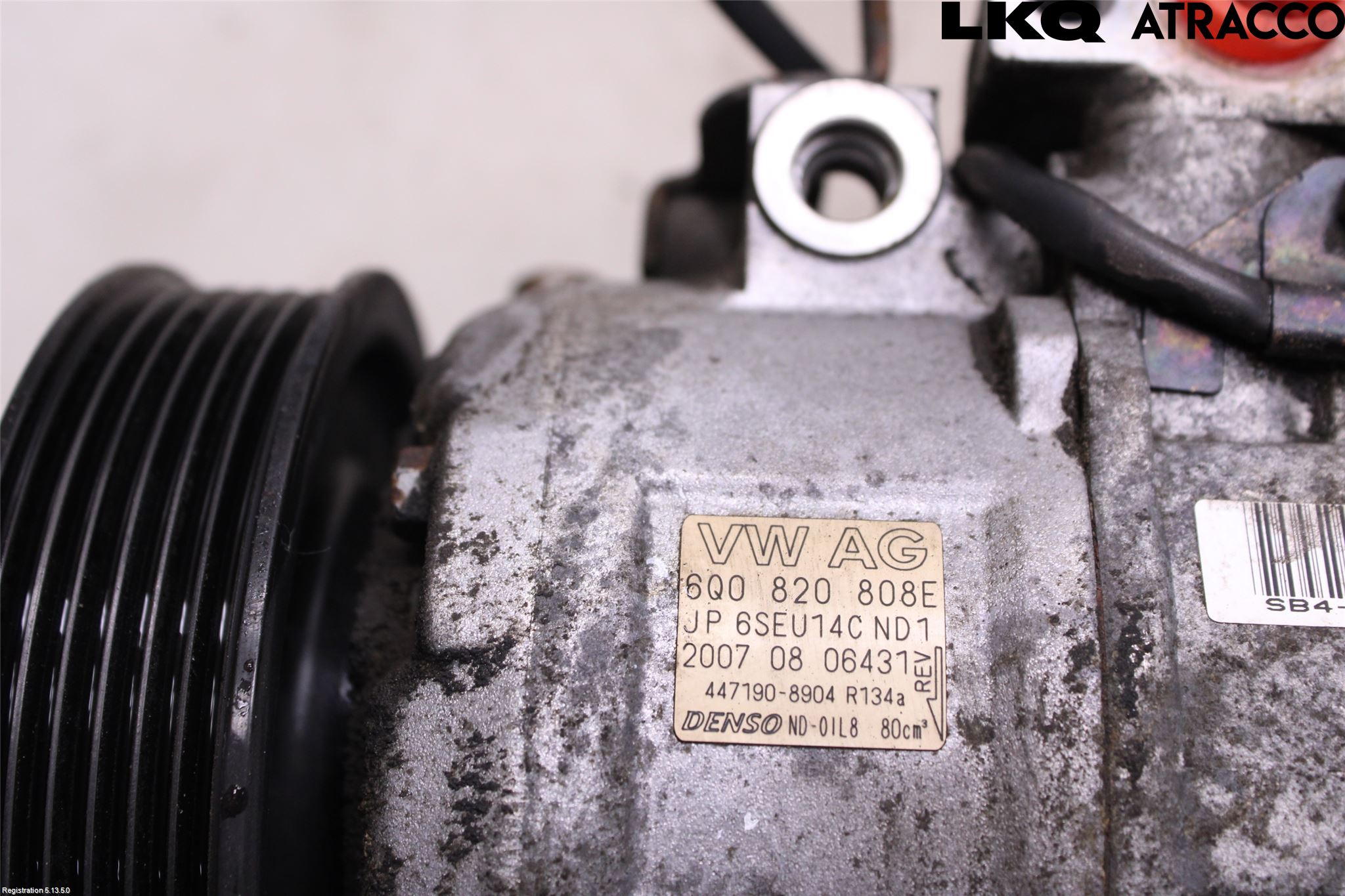 Skoda FABIA 07-14 Varme Ac Kompressor