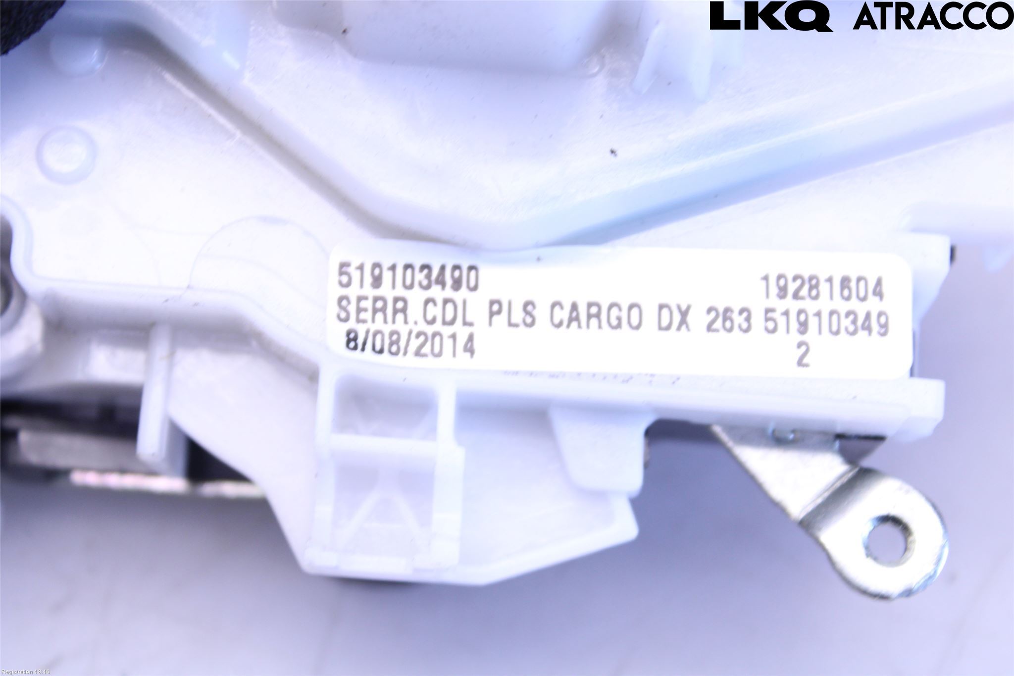 Opel COMBO D 12-18 Dørlås - Låsekasse
