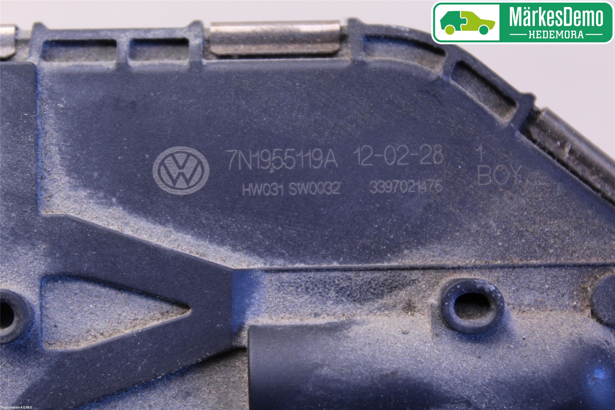 Volkswagen VW SHARAN 11- Viskermotor Frontrute