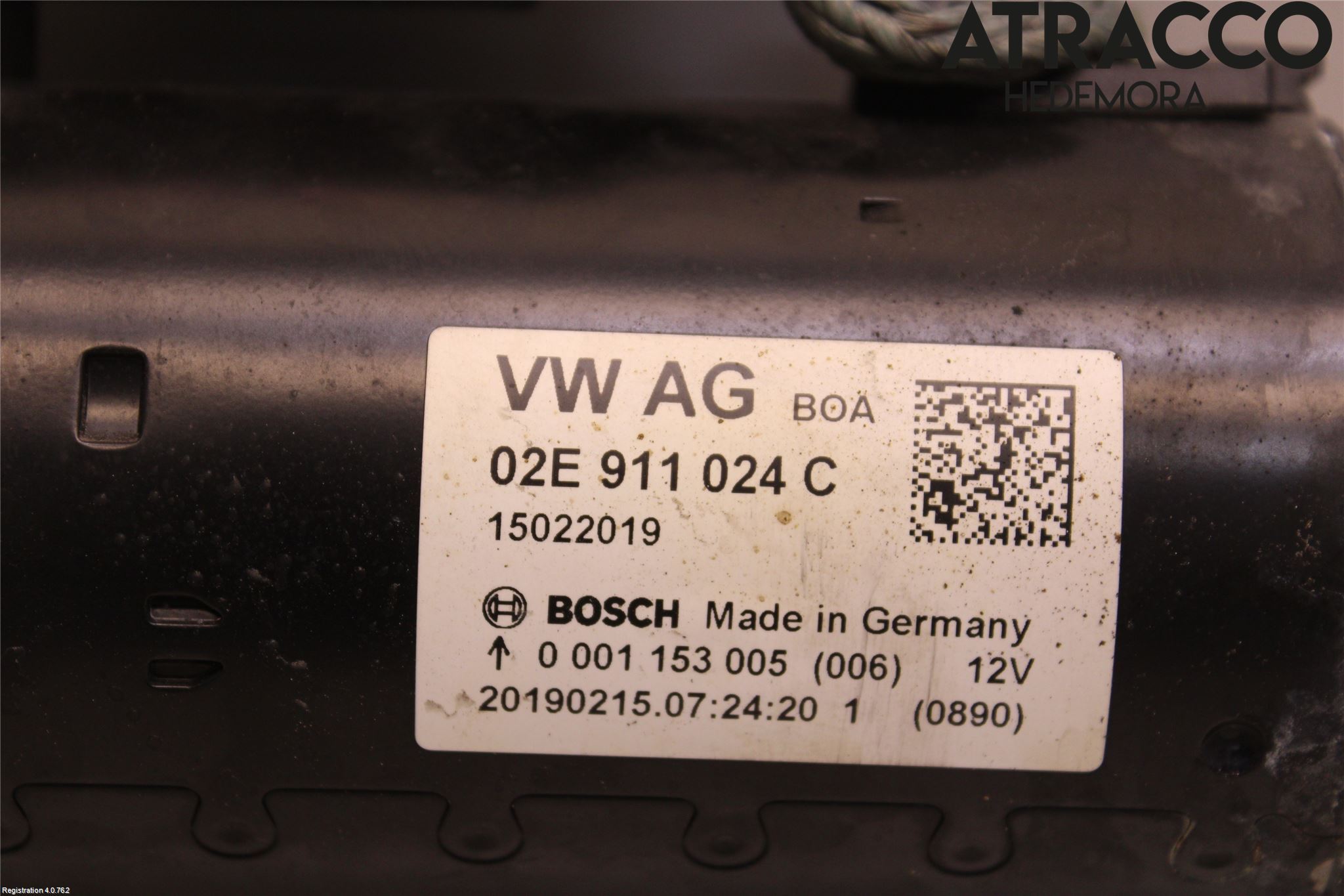 Volkswagen VW TRANSP/CARAVELLE (T6) 16-22 Startmotor Diesel