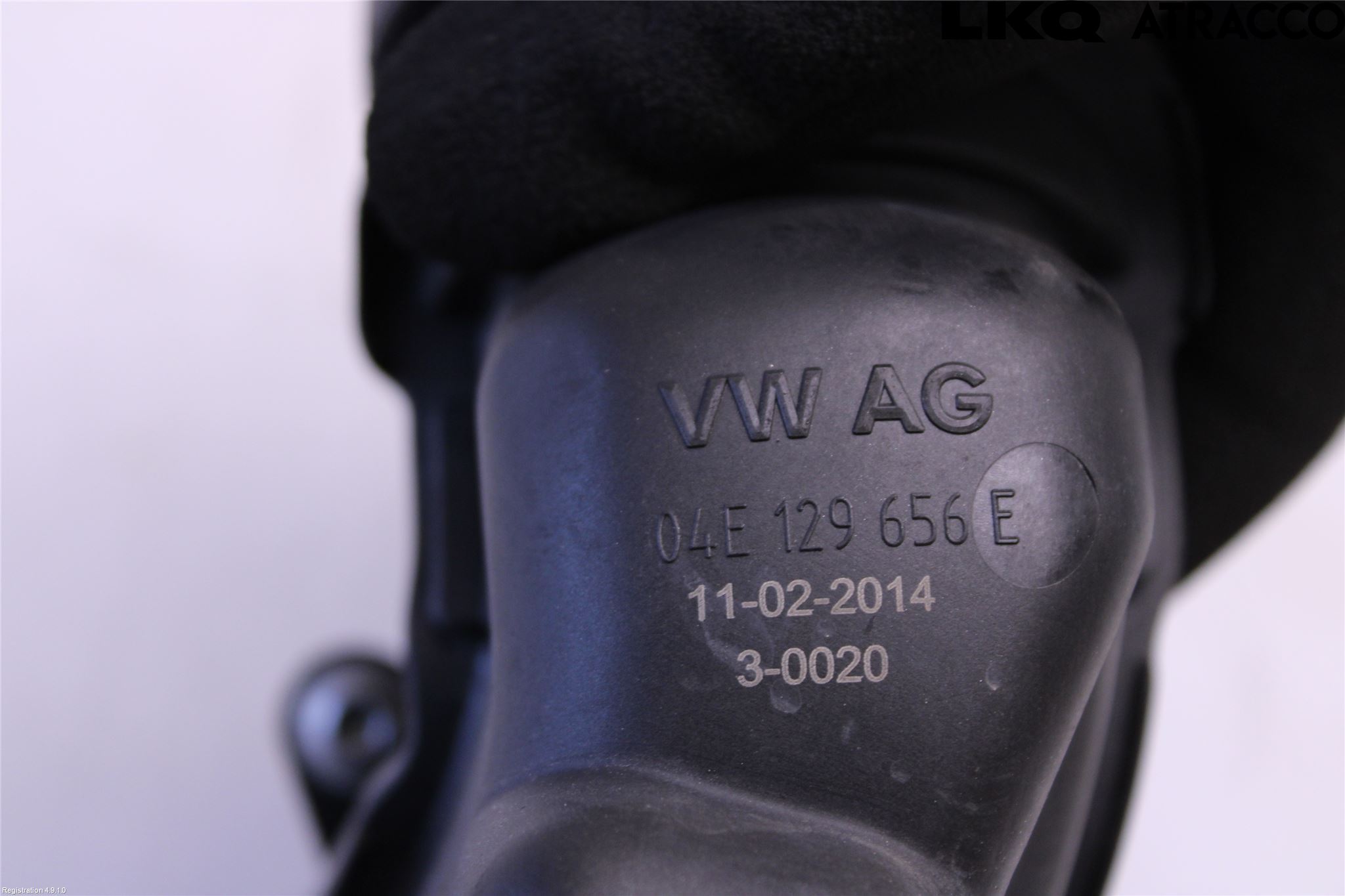 Volkswagen VW GOLF / E-GOLF VII 13-20 Inns Gummibelg - Slange