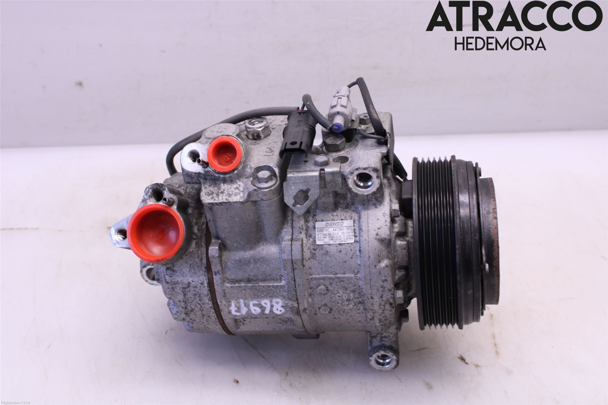 BMW 5 E60/61 Sed/Tou 02-10 Varme Ac Kompressor