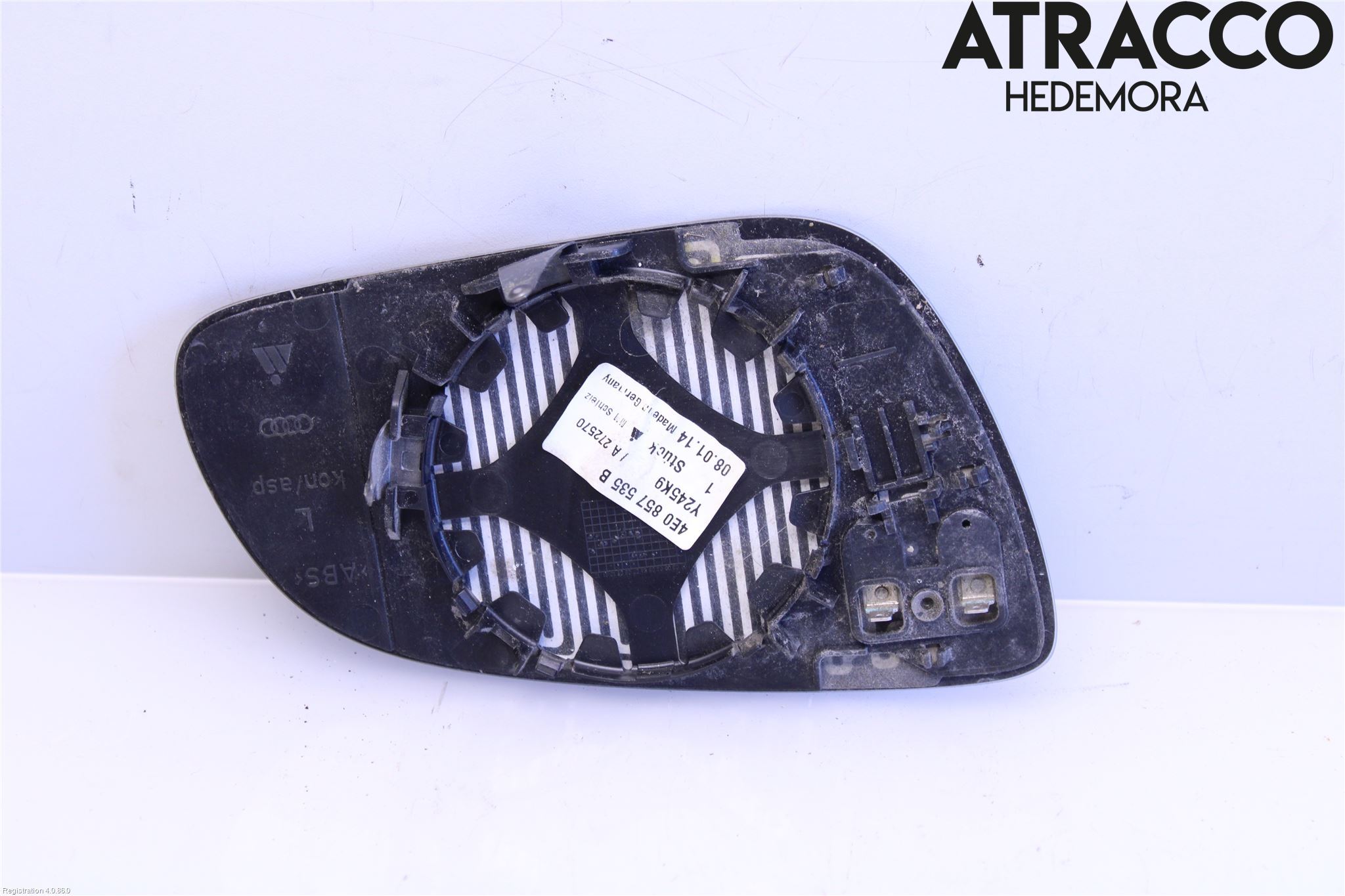 Audi A8/S8 4E  02-09 Speil Glass V