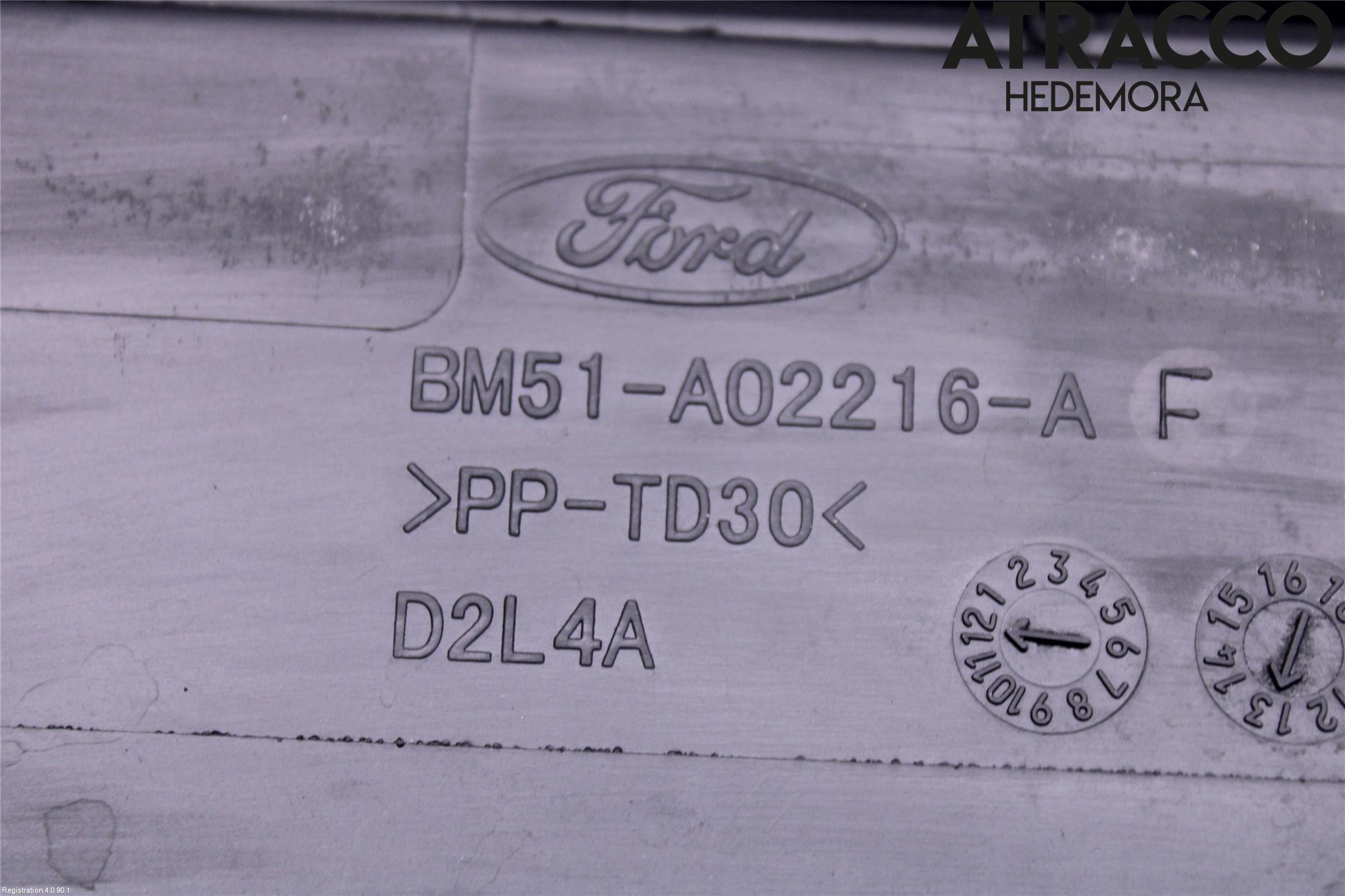 Ford FOCUS 11-14 Visker Deksel-Grill-Under Frr