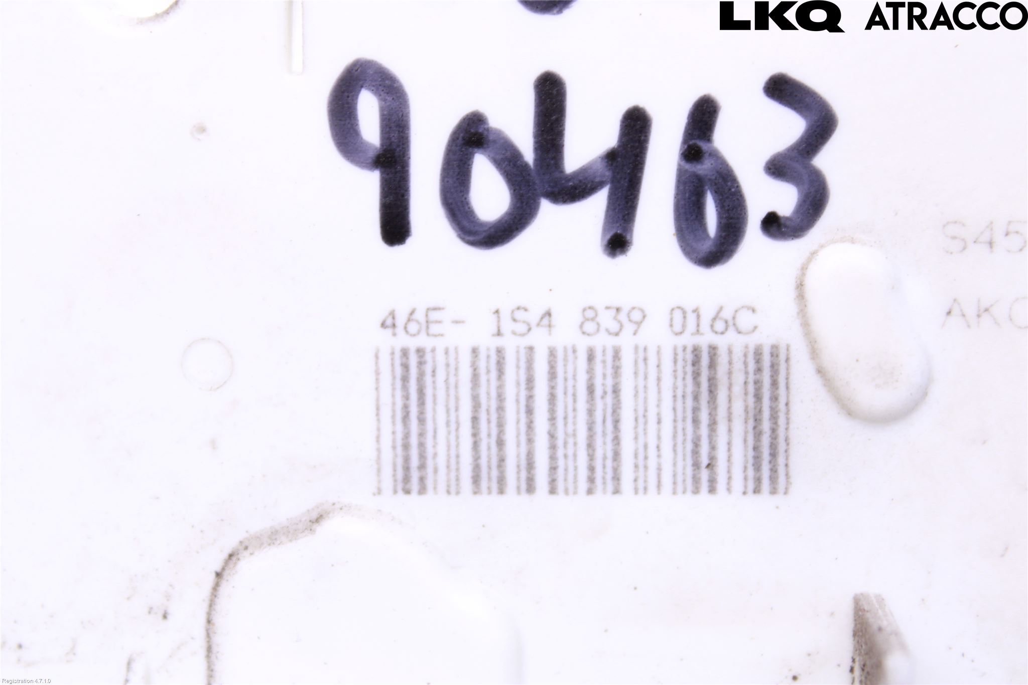 Volkswagen VW UP! / E-UP! Dørlås - Låsekasse