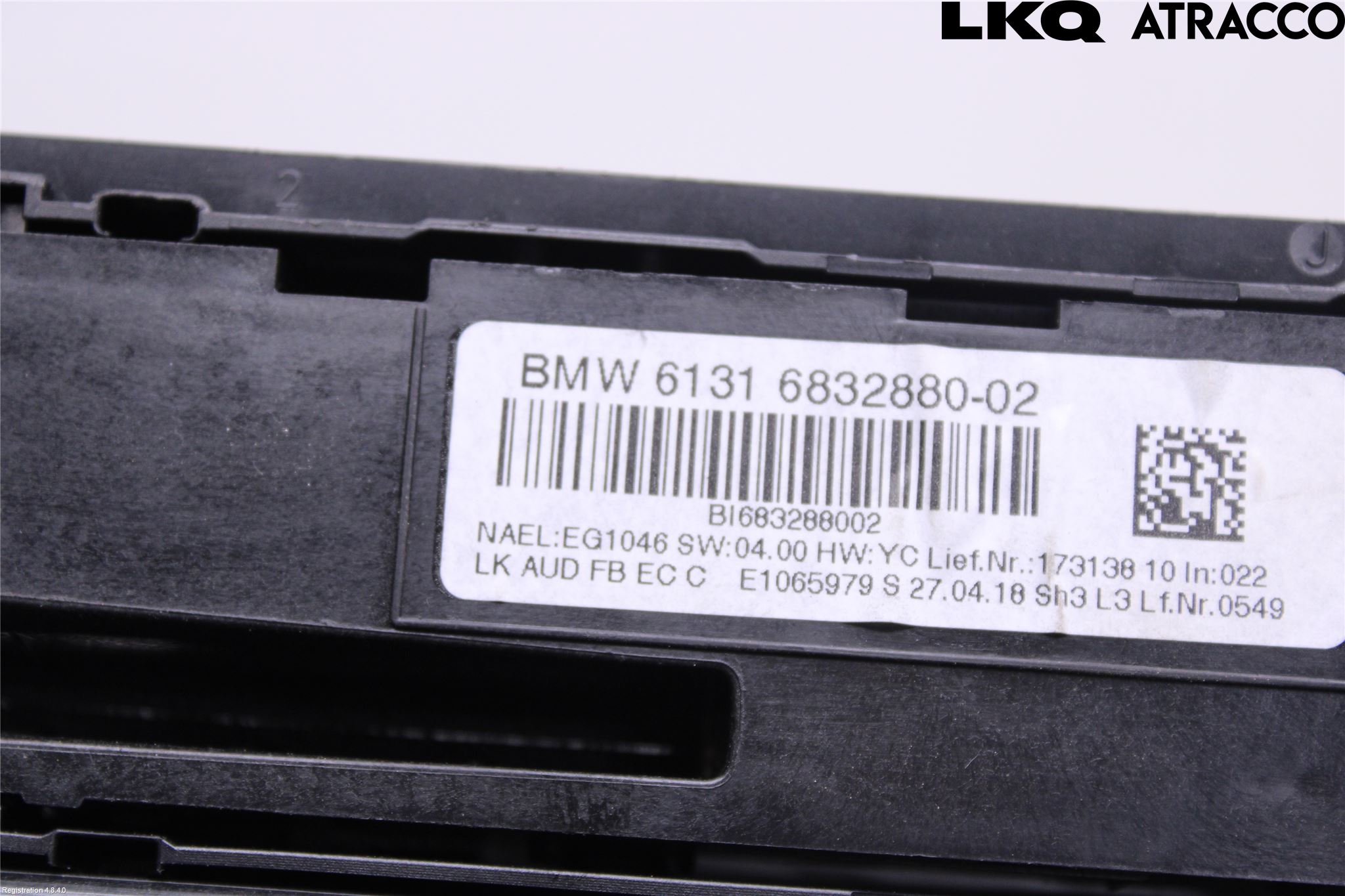 BMW 3 F30/F31/F80 12-19 Varme Ac Betjening-Display