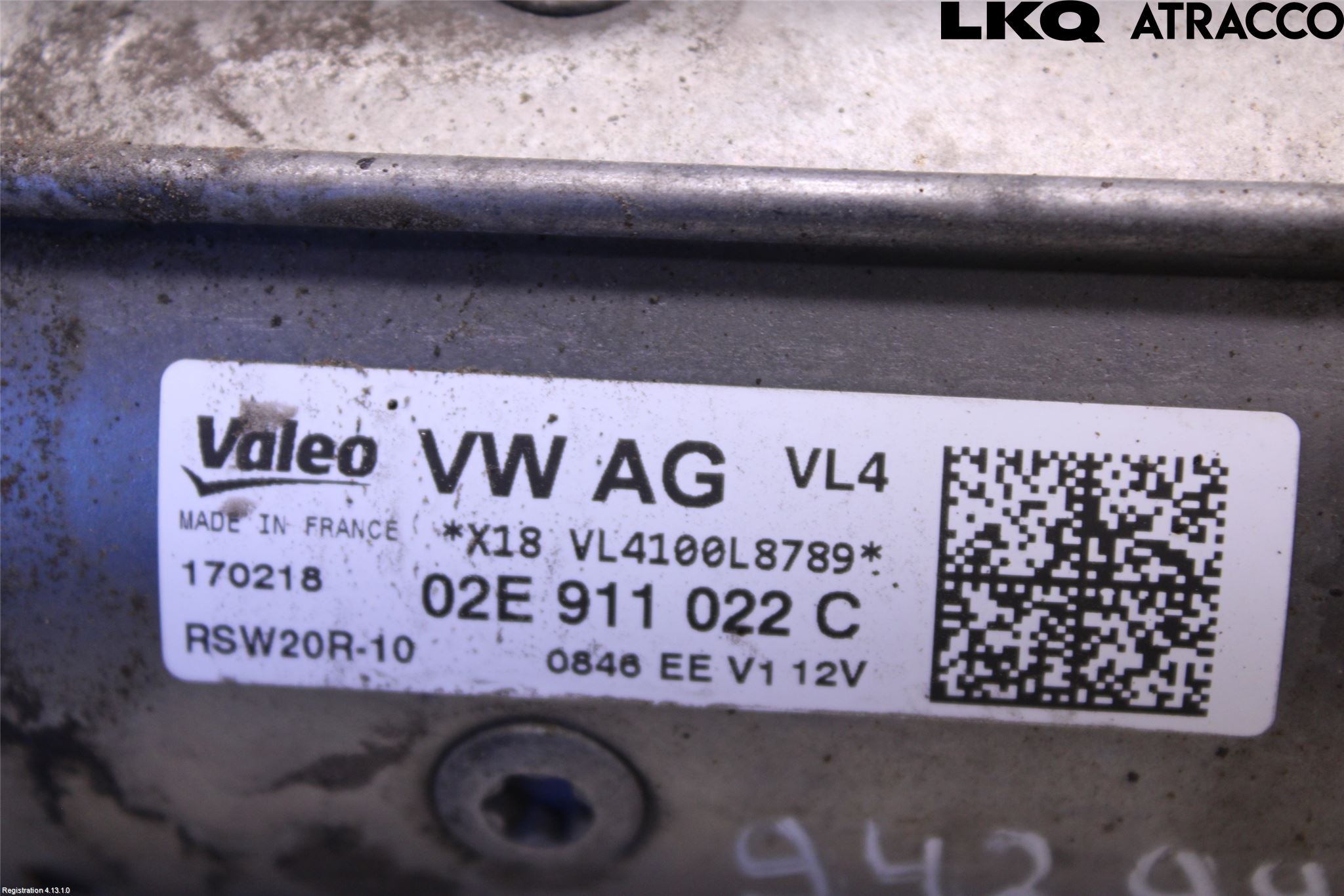 Volkswagen VW TIGUAN ALLSPACE 18- Startmotor Diesel