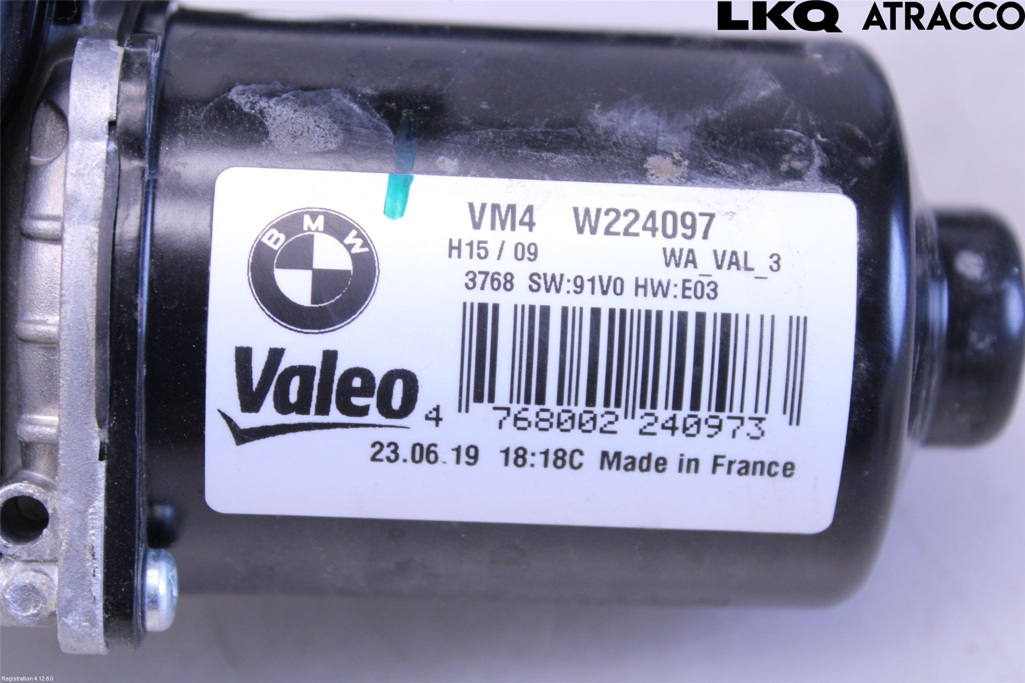 BMW 5 G30/G31/F90 17-23 Viskermotor Frontrute