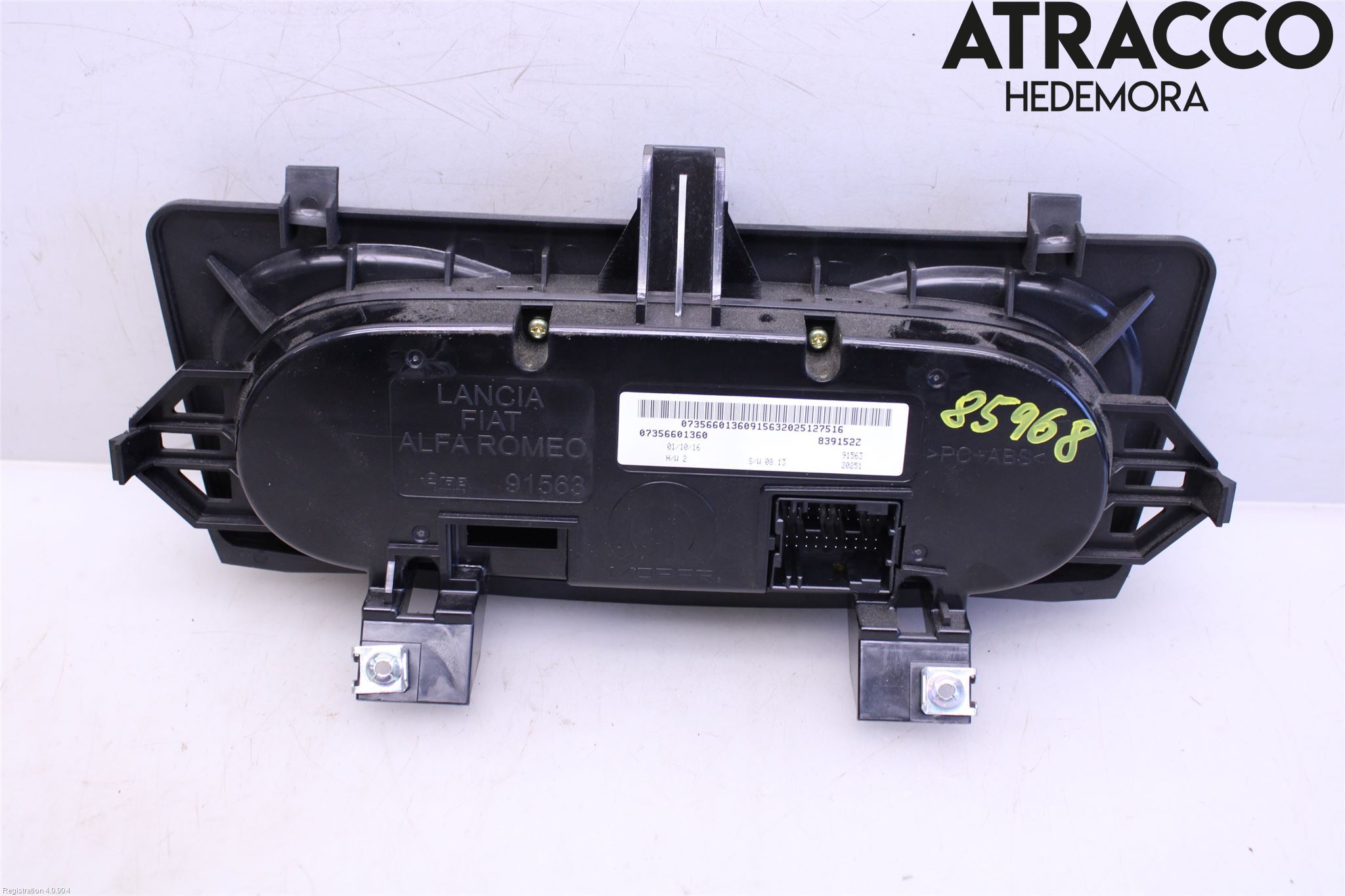 Fiat TIPO/CROSS 16- Varme Ac Betjening-Display
