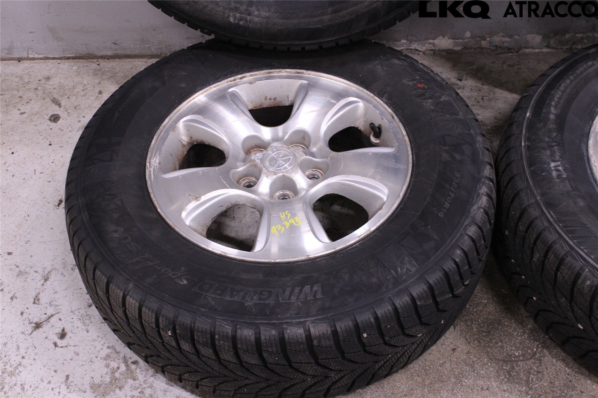 Mazda TRIBUTE Dekk Vinter På Alu Felg 4Stk