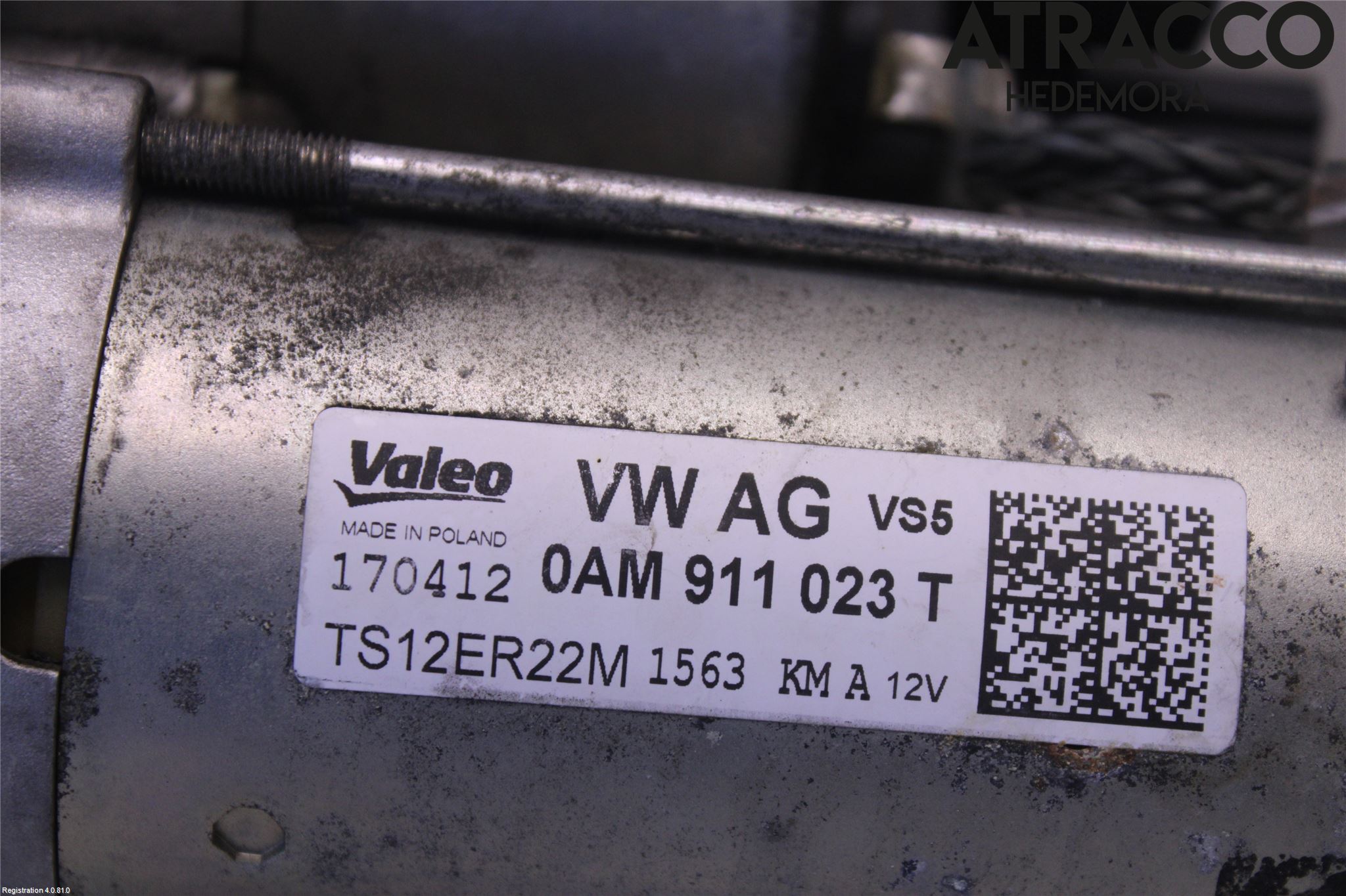 Volkswagen VW PASSAT 11-14 Startmotor