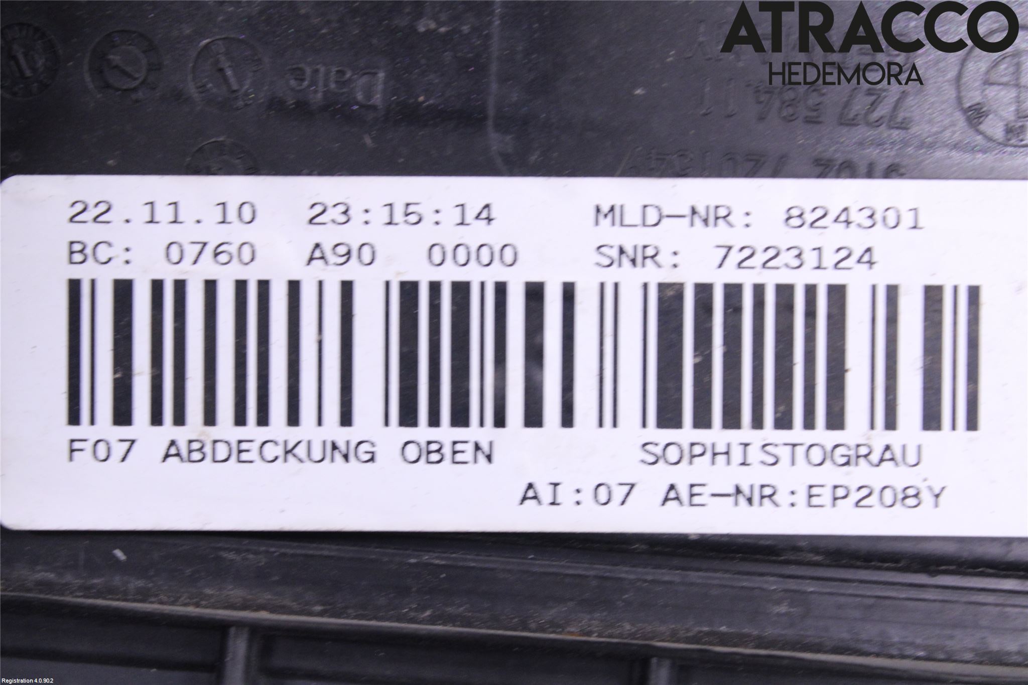 BMW 5 GT F07 09-17 Spoiler Bakluke