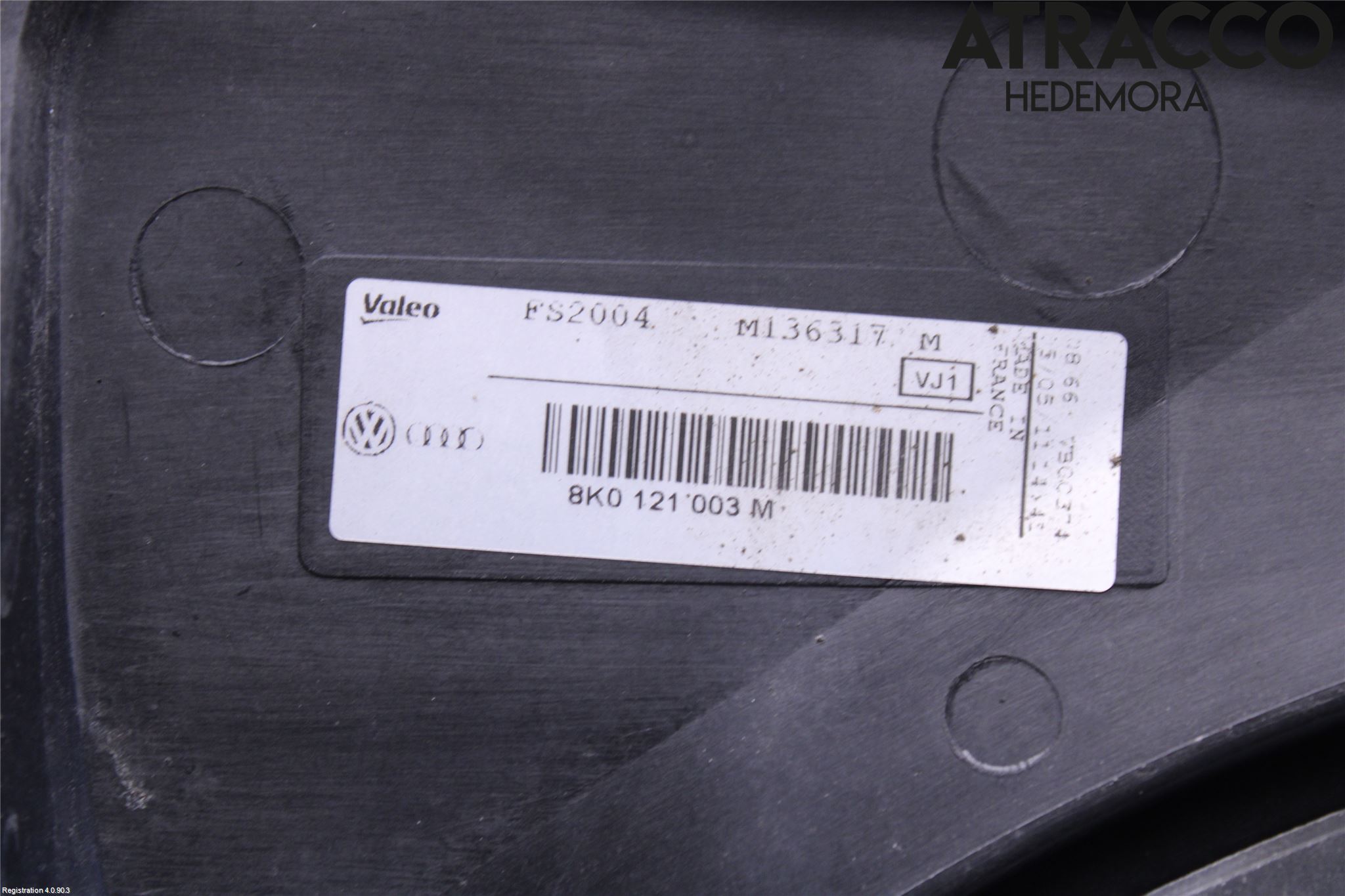 Audi A4/S4 08-11 Kjølevifte Elektrisk