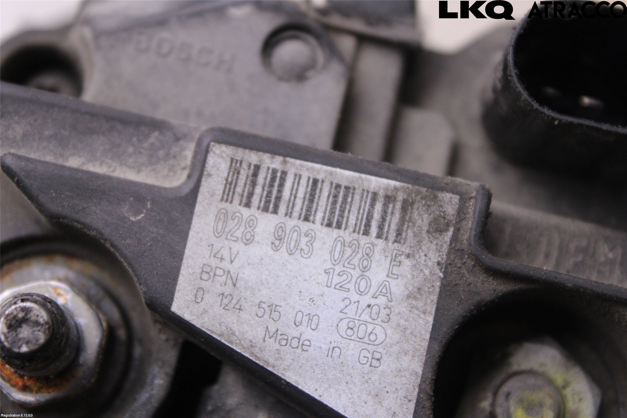 Volkswagen VW TRANSP/CARAVELLE (T5) 04-15 Dynamo
