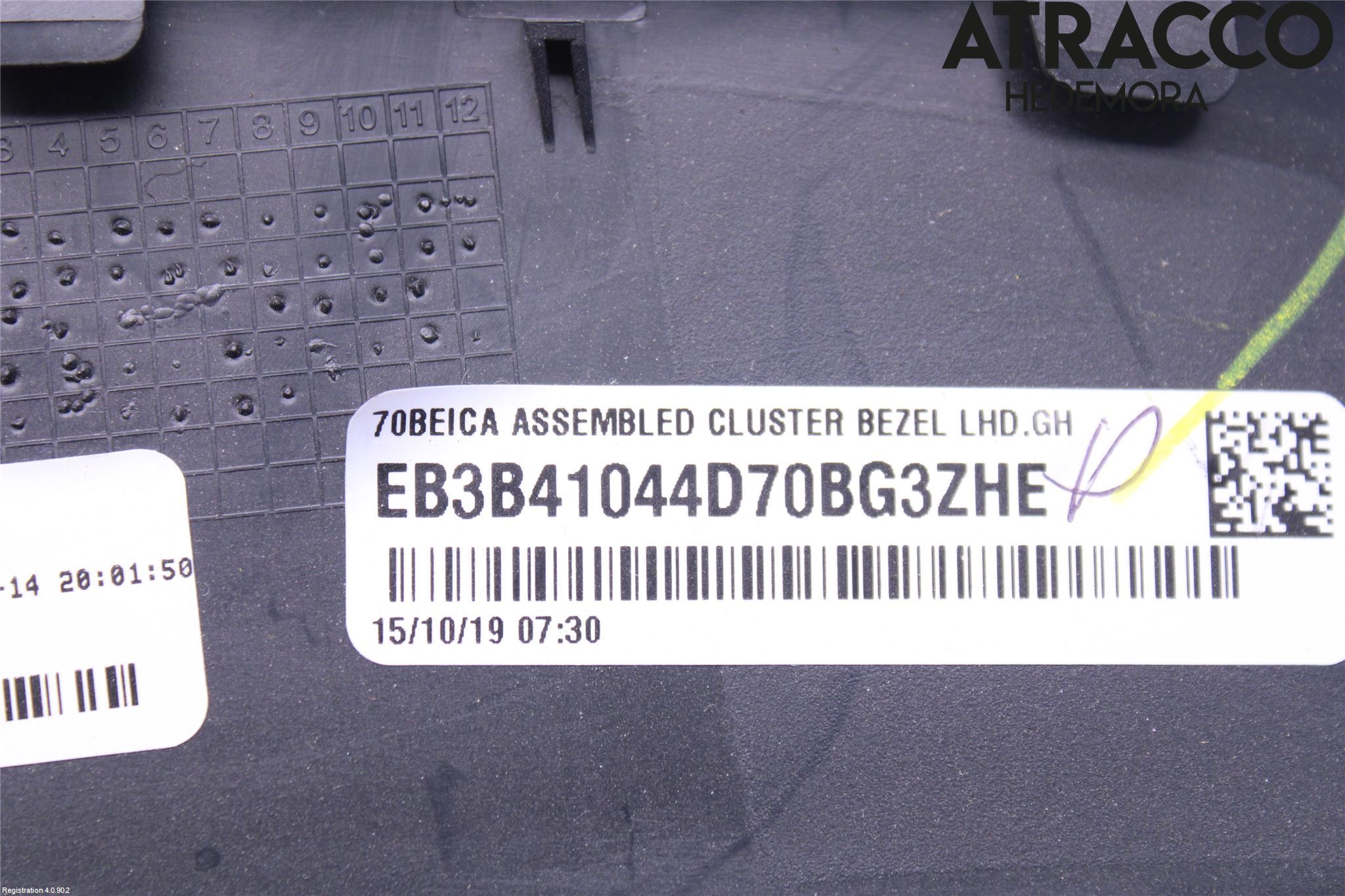 Ford RANGER EU 12-23 Instrument Ramme