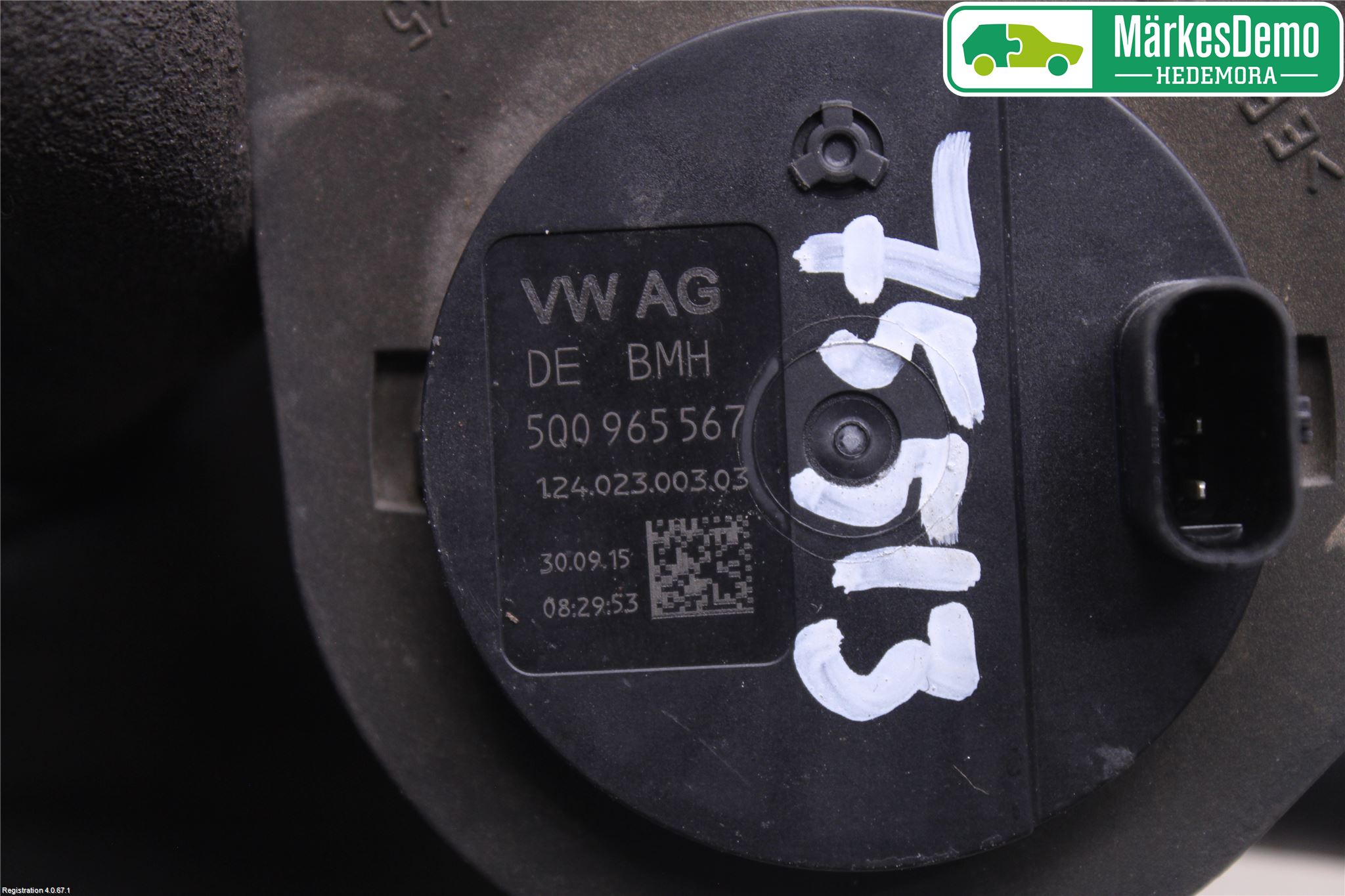 Volkswagen VW POLO 10-17 Varme Sirkulasjonspumpe