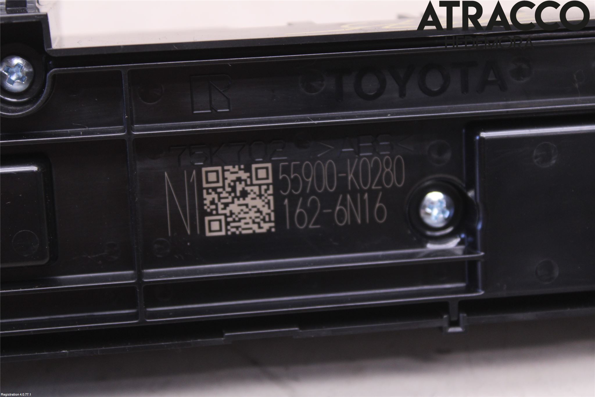 Toyota YARIS XP21 20- Varme Ac Betjening-Display