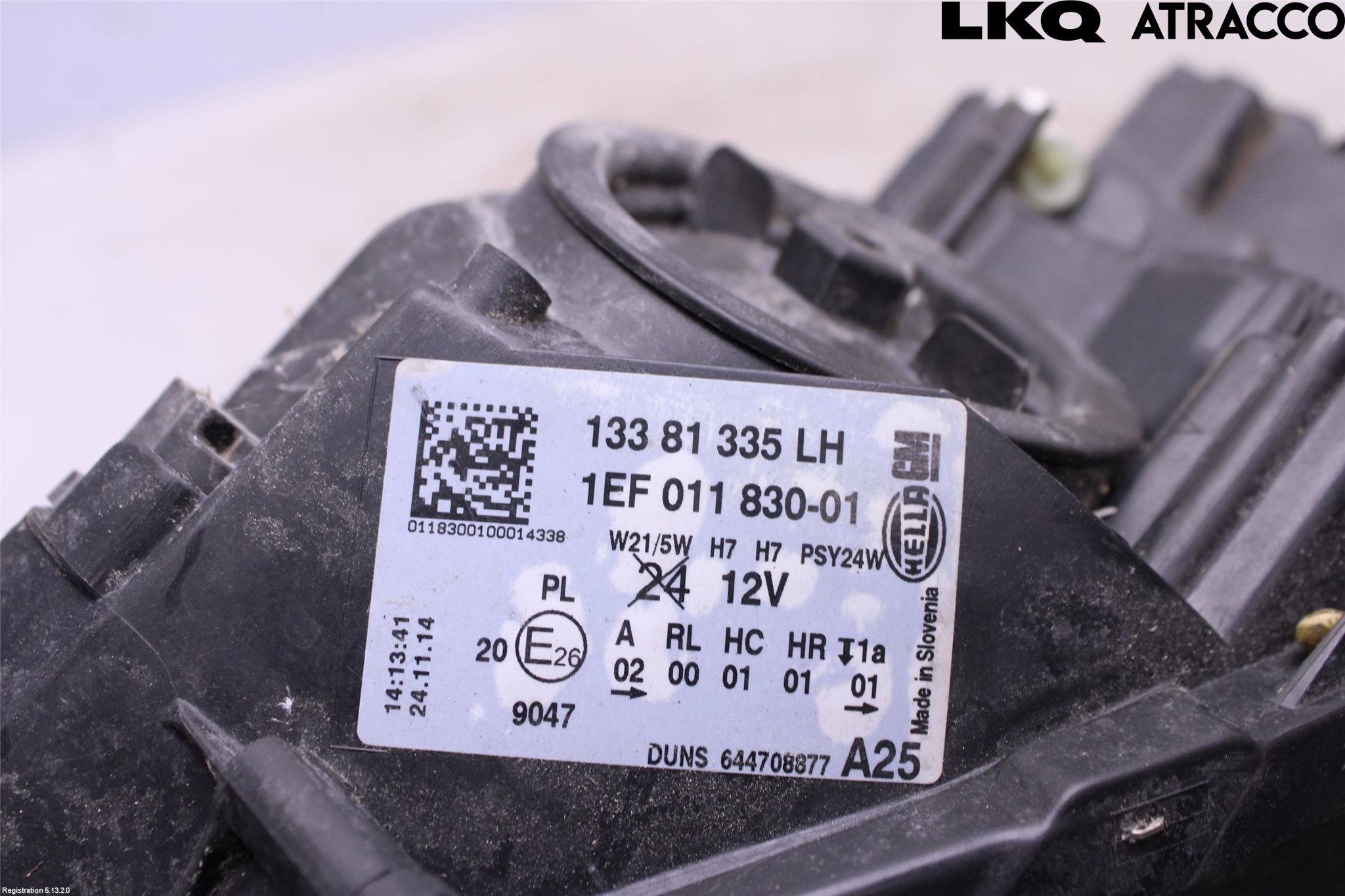 Opel CORSA E 15-19 Frontlykt Venstre