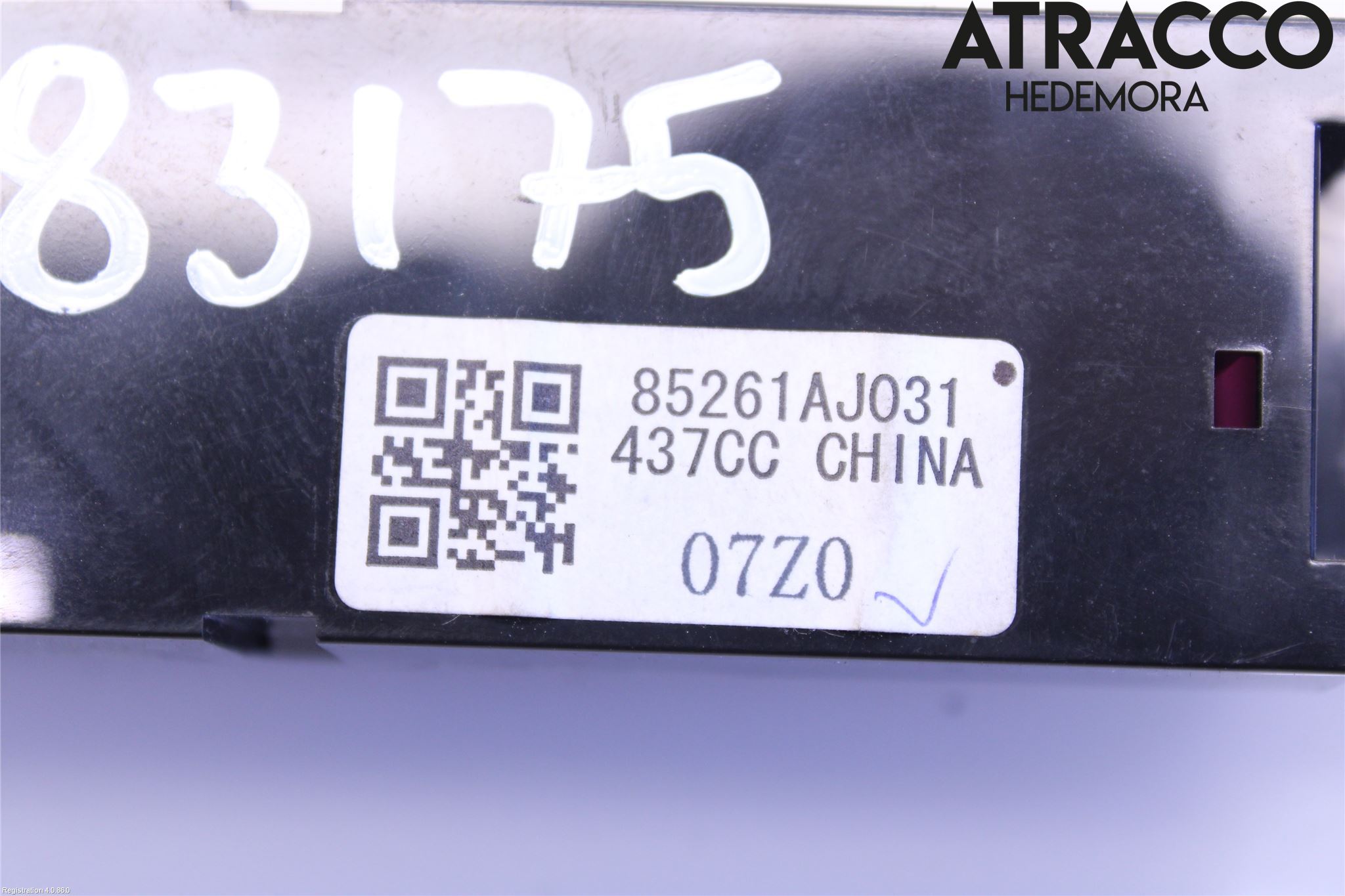 Subaru OUTBACK 10-15 Instr Klokke
