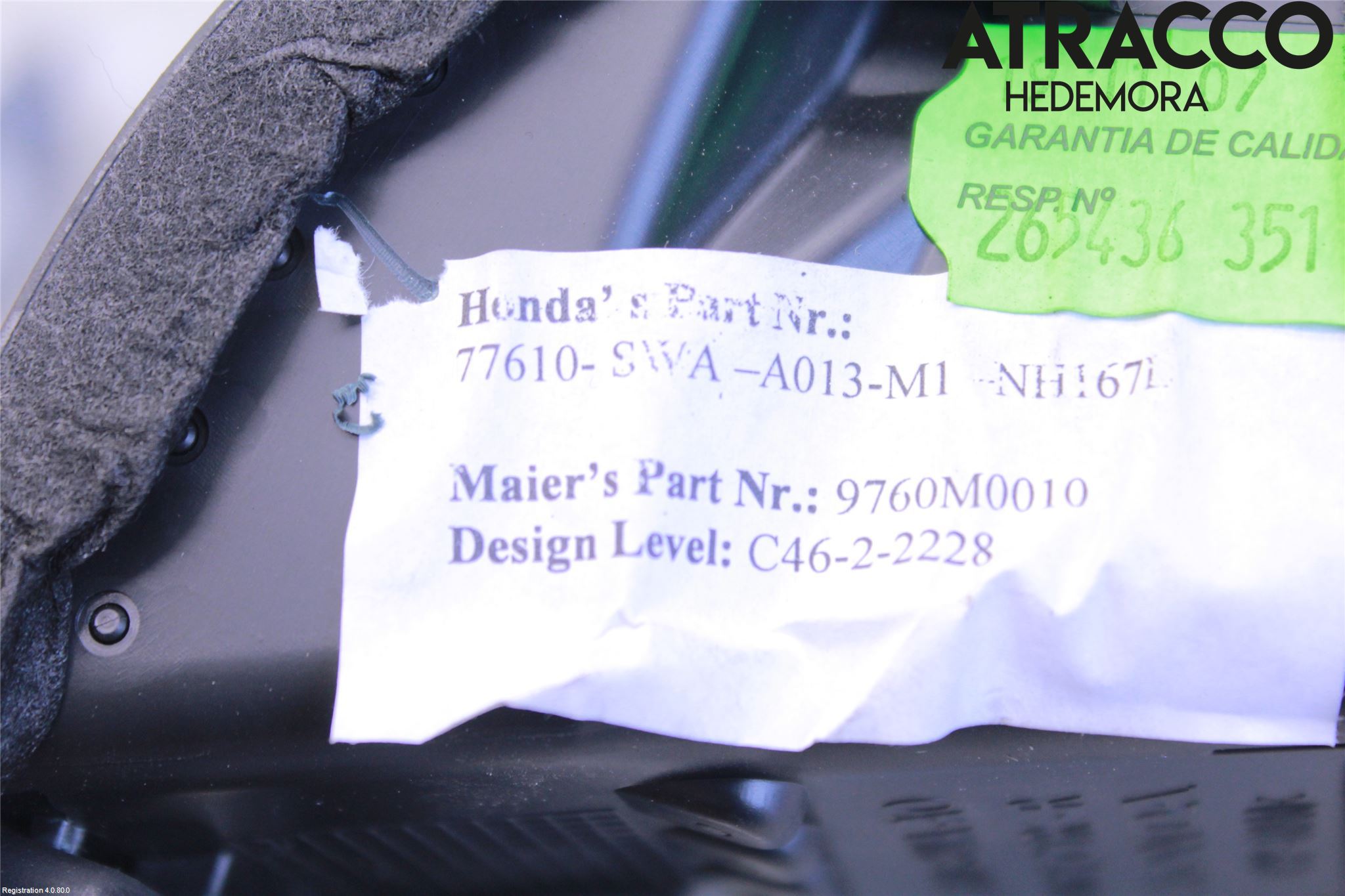 Honda CR-V 07-12 Dashbord Kanal - Dyse