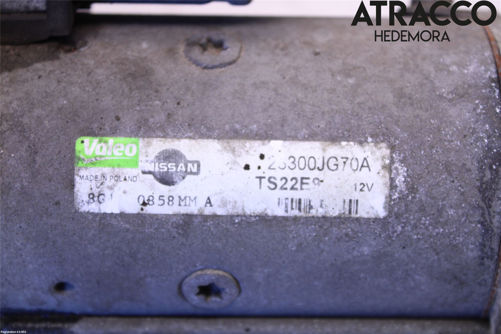 Nissan X-TRAIL 08-14 Startmotor Diesel