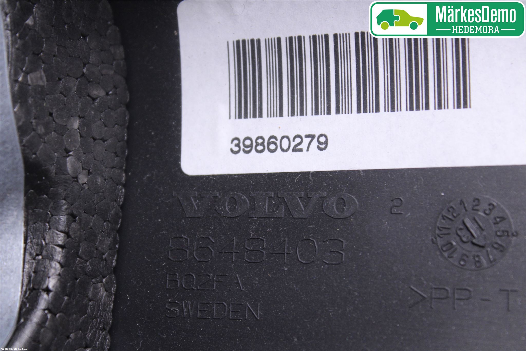 Volvo V60 14-18 Rattdeksel - Deksler