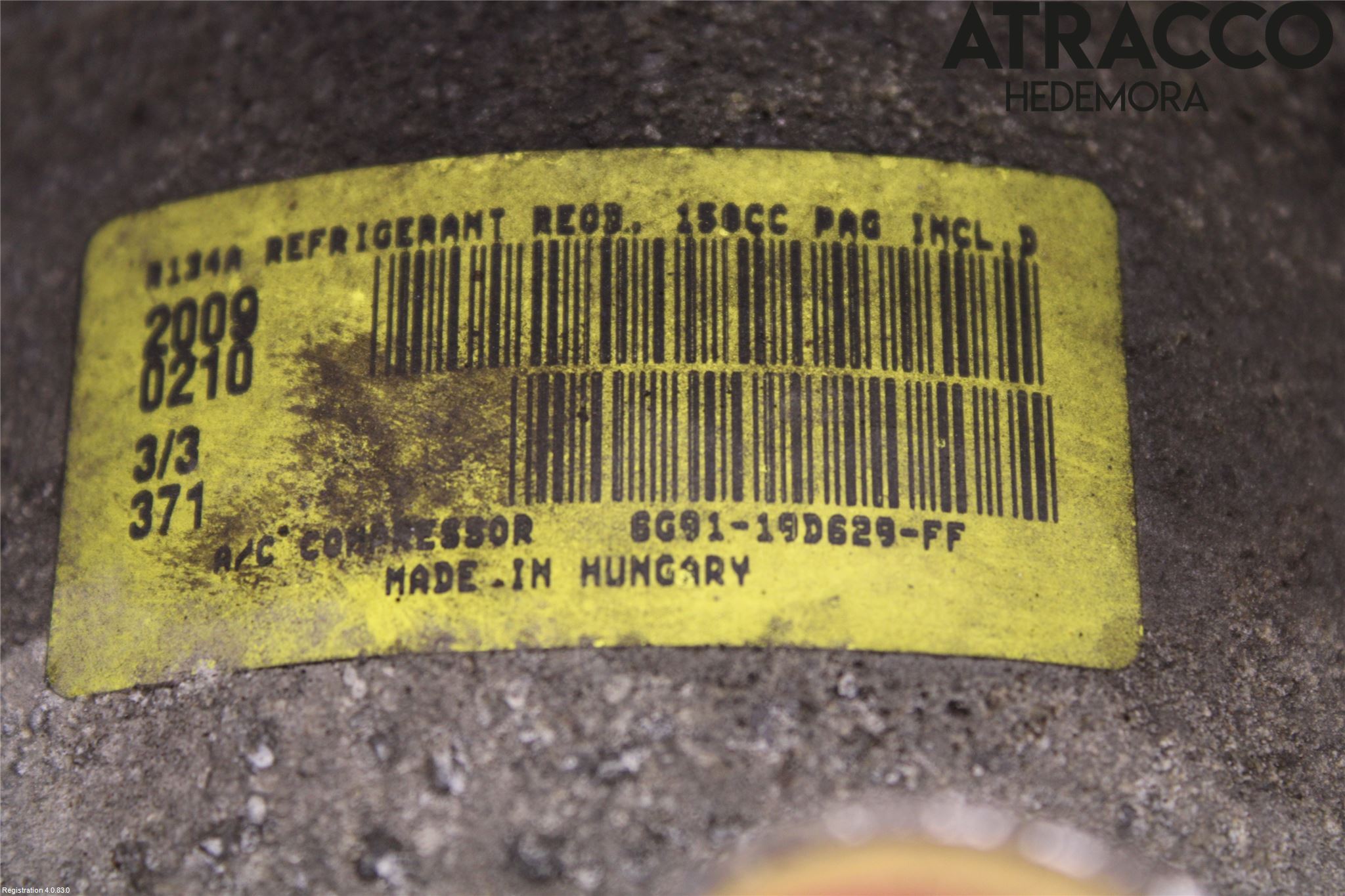 Landrover LAND ROVER FREELANDER 2 07-14 Varme Ac Kompressor