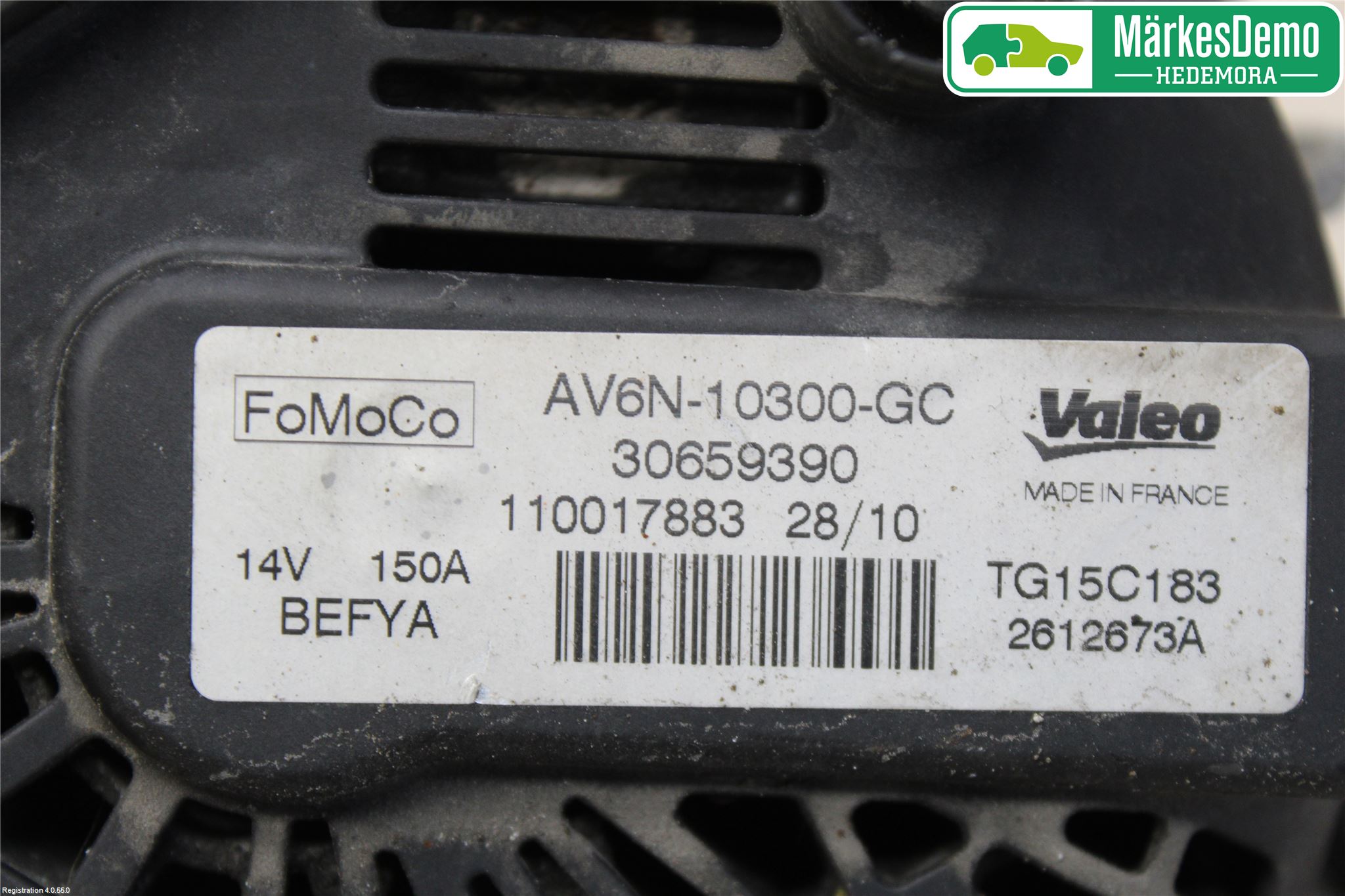 Ford FIESTA 09-12 Dynamo