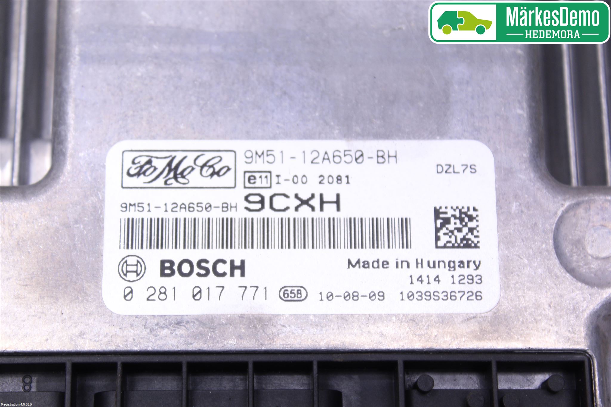Ford FOCUS 08-11 Styreenhet Dieselpumpe