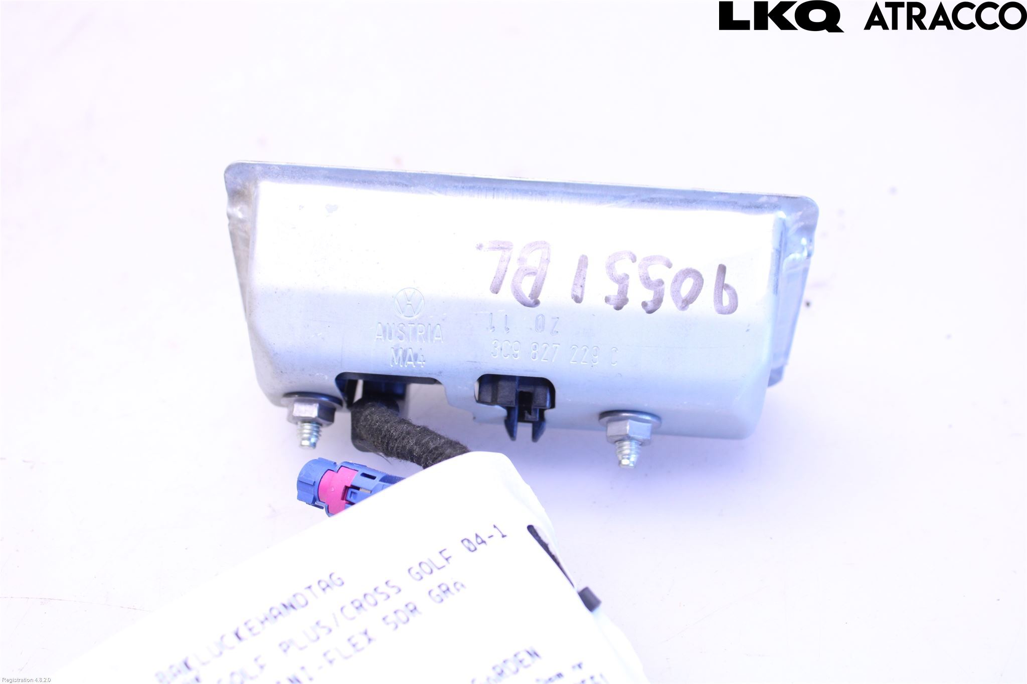 Volkswagen VW GOLF PLUS/CROSS GOLF 04-14 Bakluke Handtak Ytre