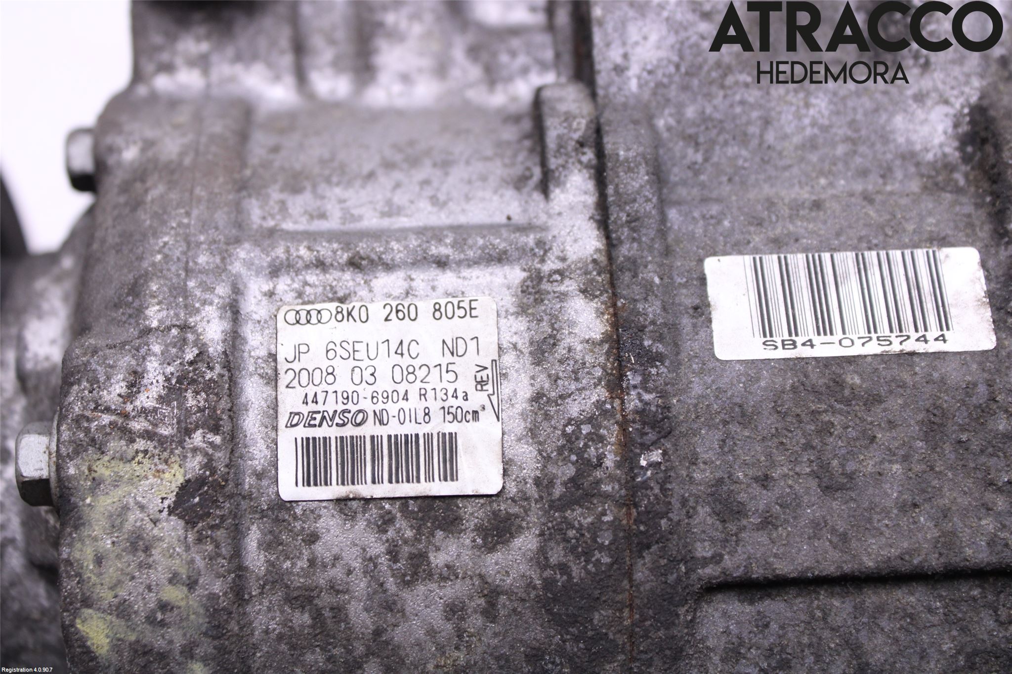 Audi A4/S4 08-11 Varme Ac Kompressor