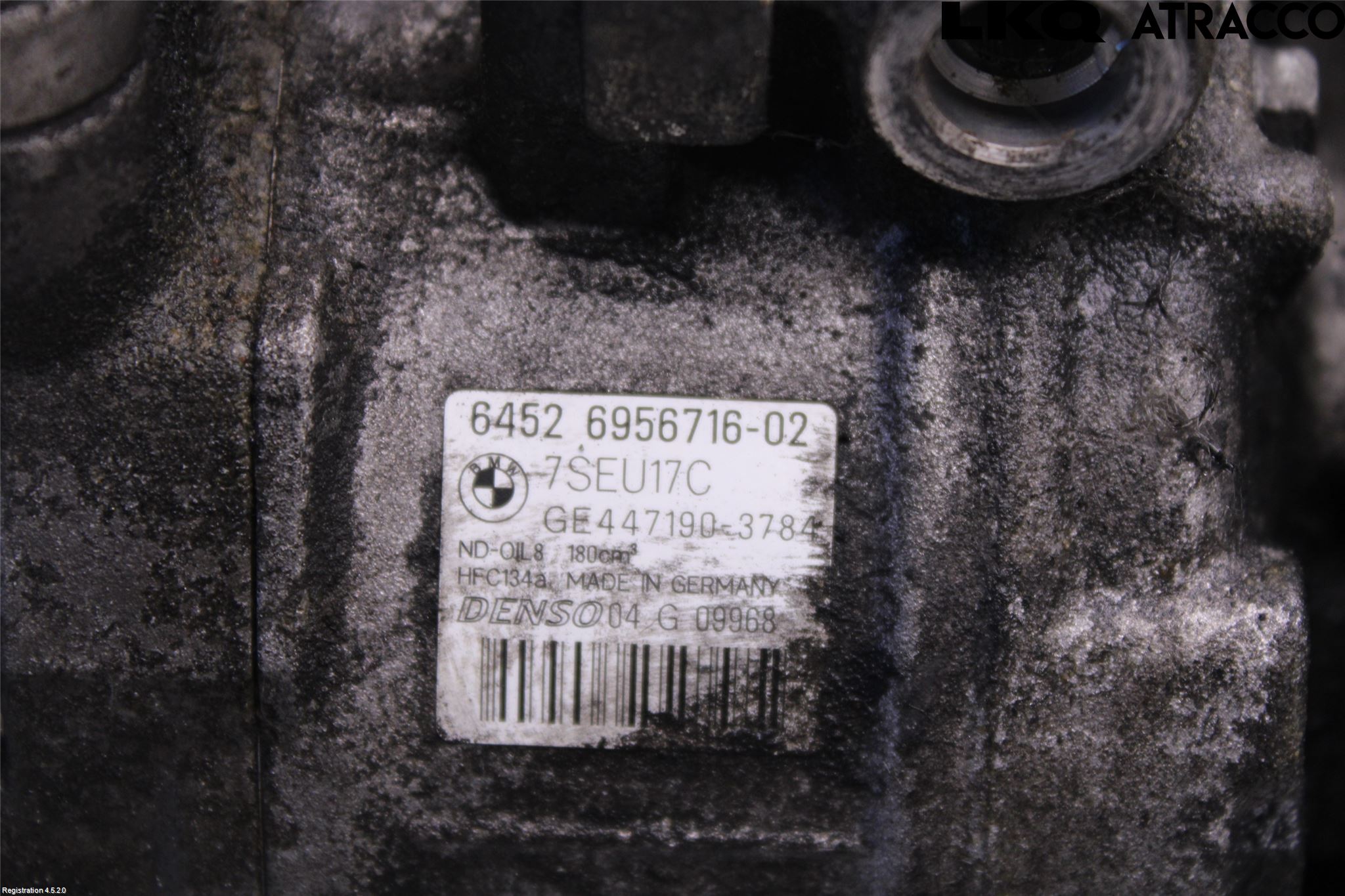 BMW 3 E90/91 SED/TOU 05-12 Varme Ac Kompressor