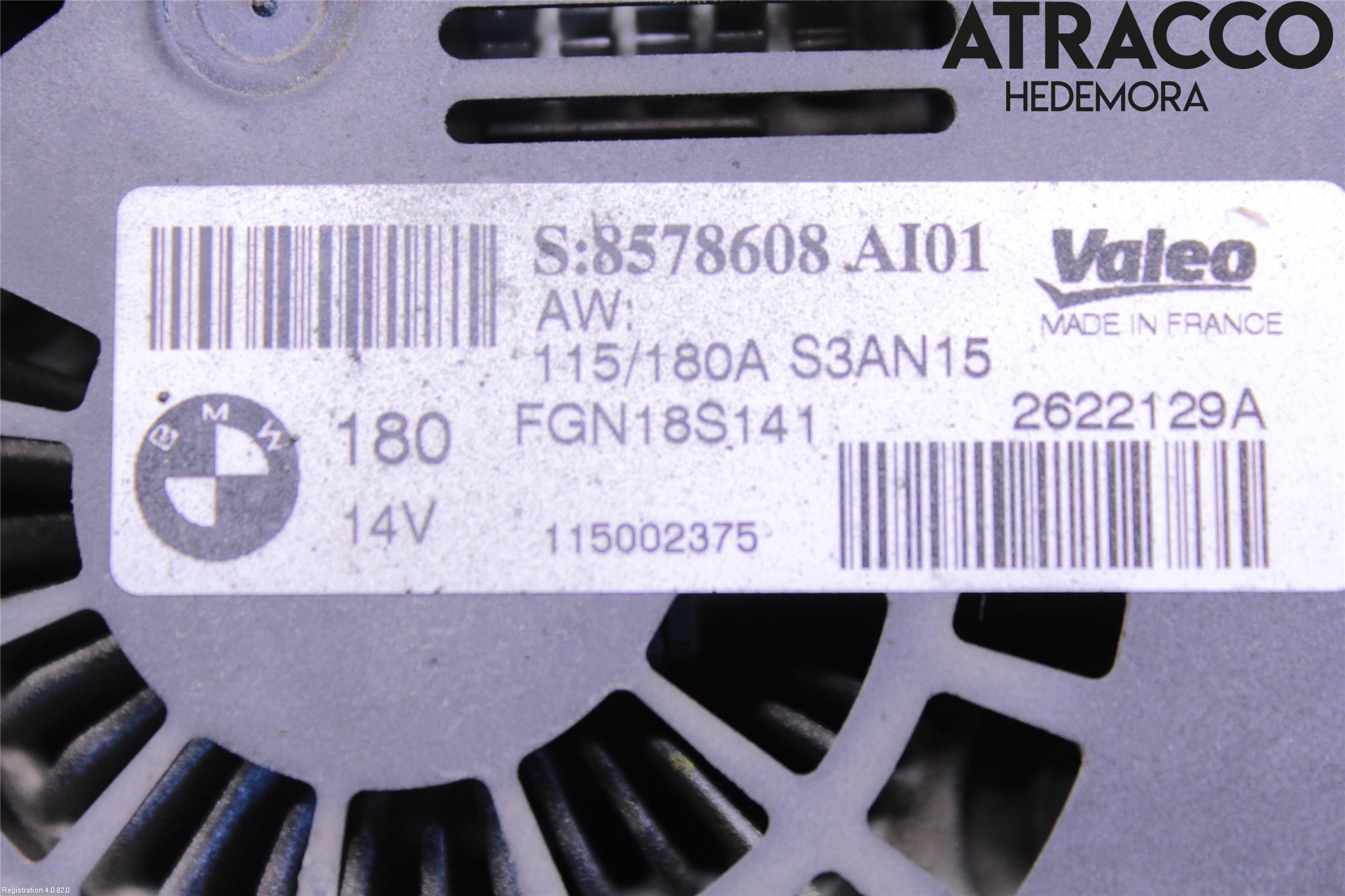 BMW 3 F30/F31/F80 12-19 Dynamo