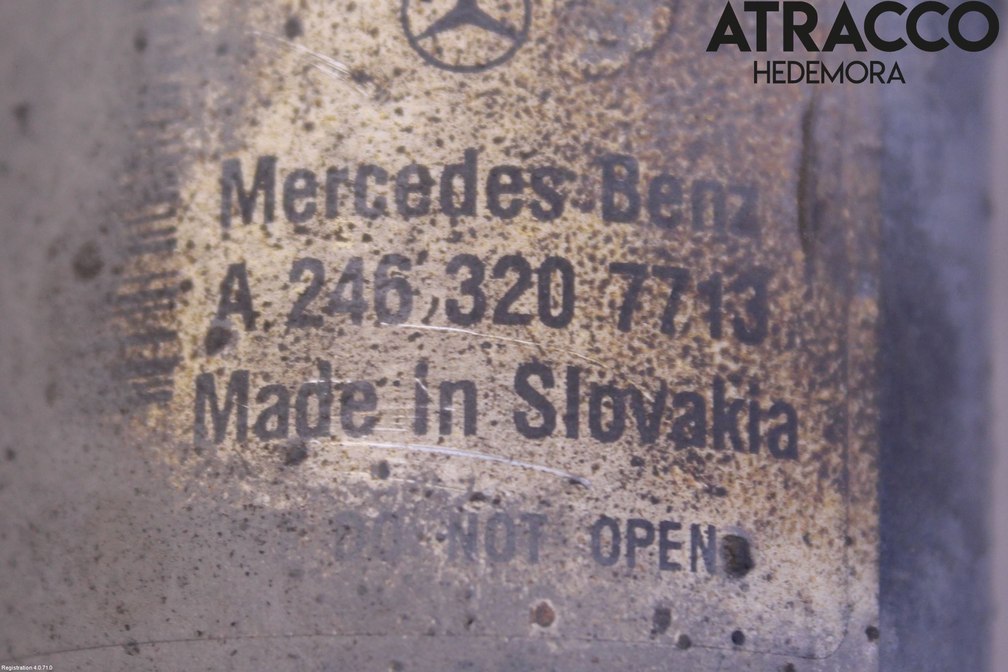 Mercedes-Benz MB B-KLASS (W246/W242) 12-19 Fjærbein Foran Venstre