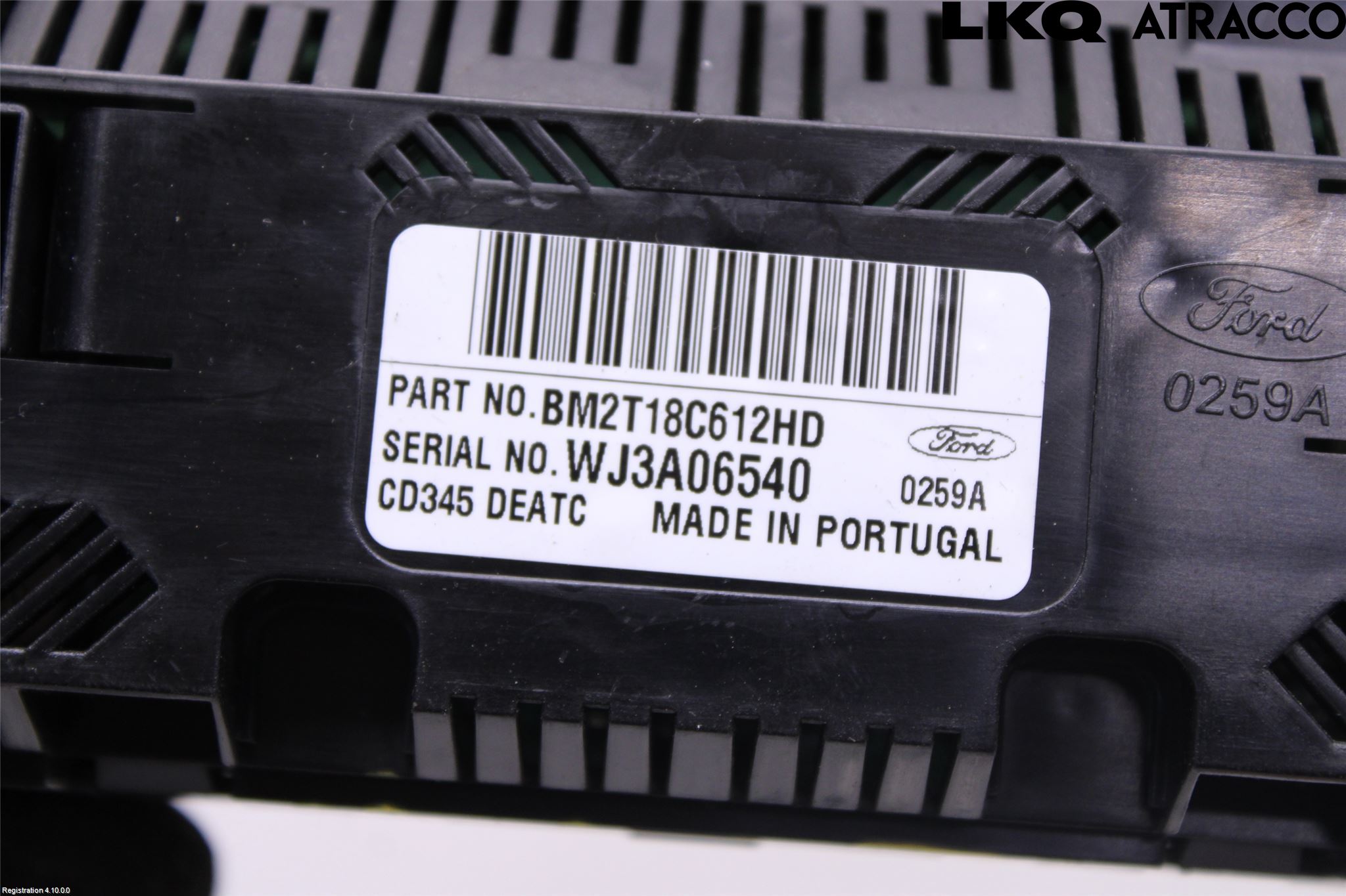 Ford MONDEO 07-15 Varme Ac Betjening-Display