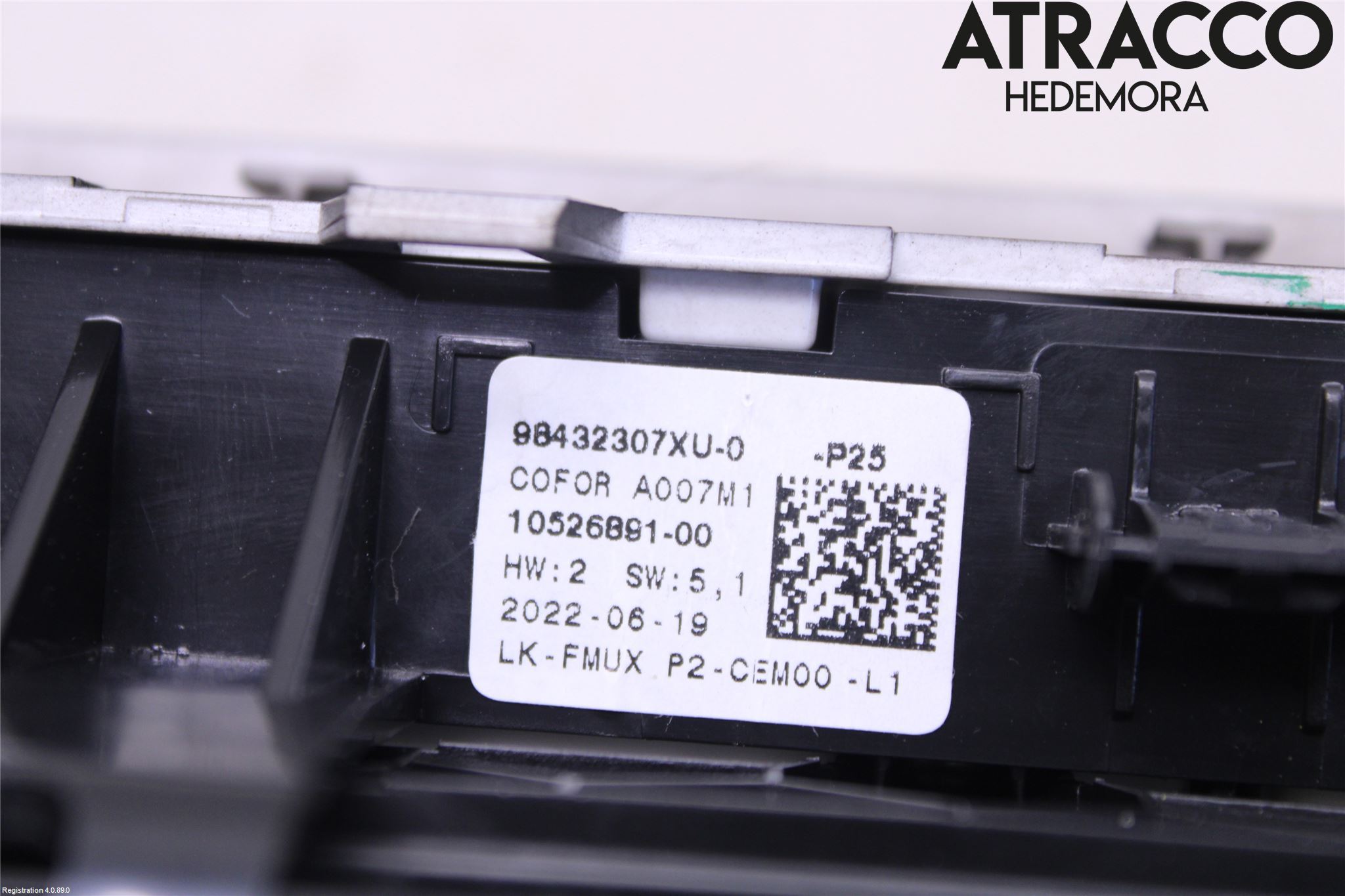 Peugeot 2008/E-2008 20- Varme Ac Betjening-Display