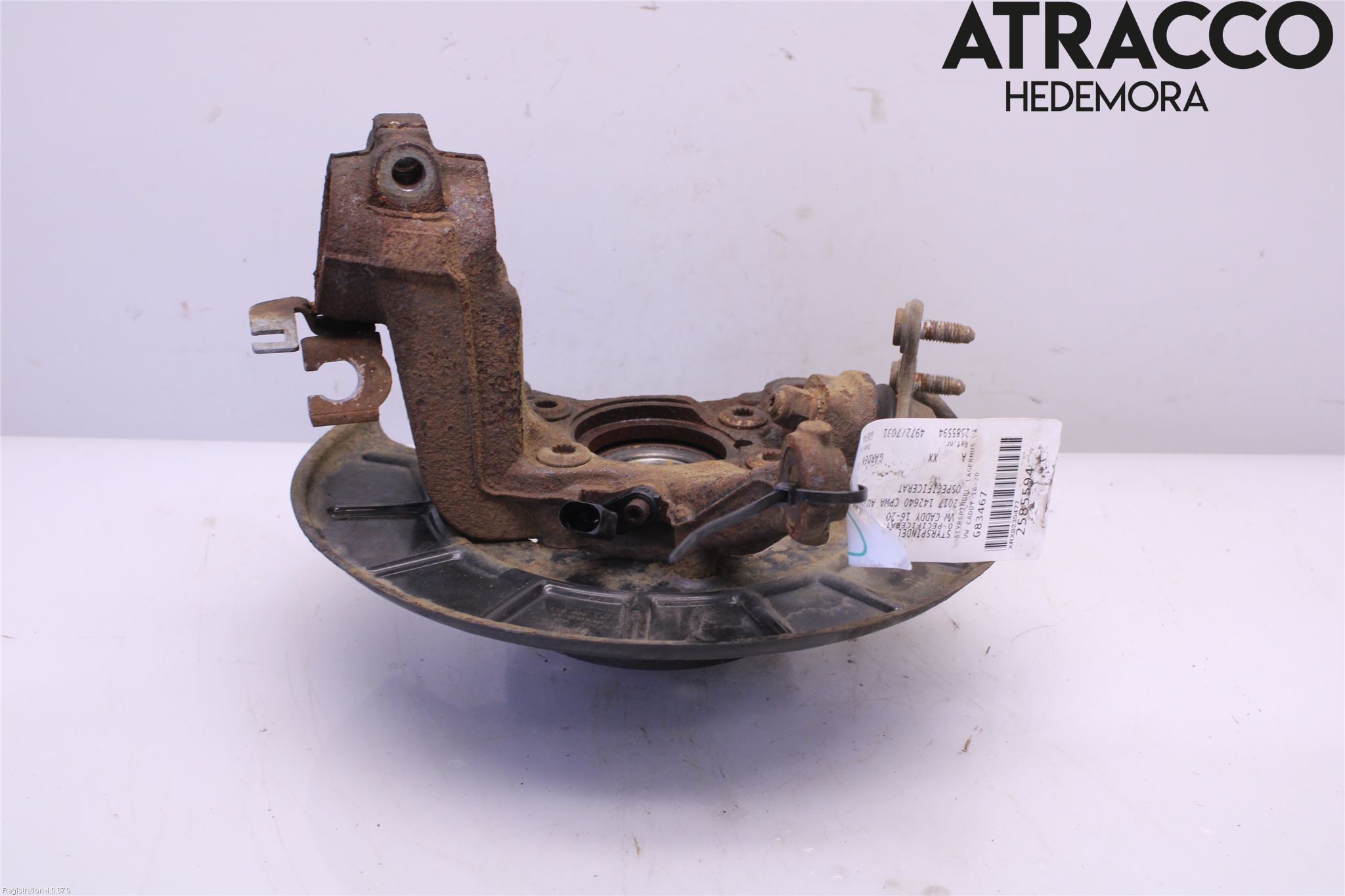 Volkswagen VW CADDY 16-20 Spindel Vf