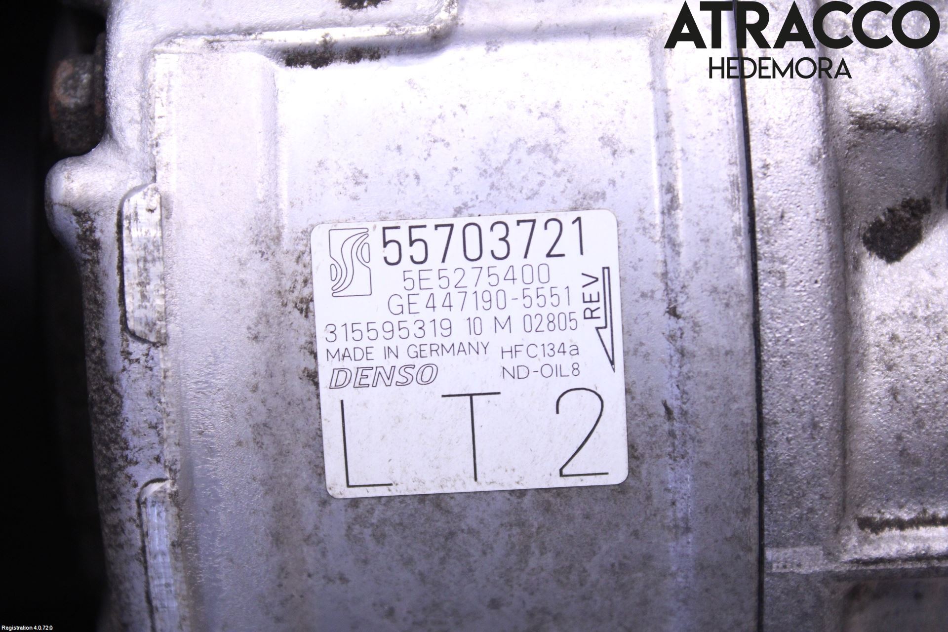 Opel CORSA D 07-14 Varme Ac Kompressor
