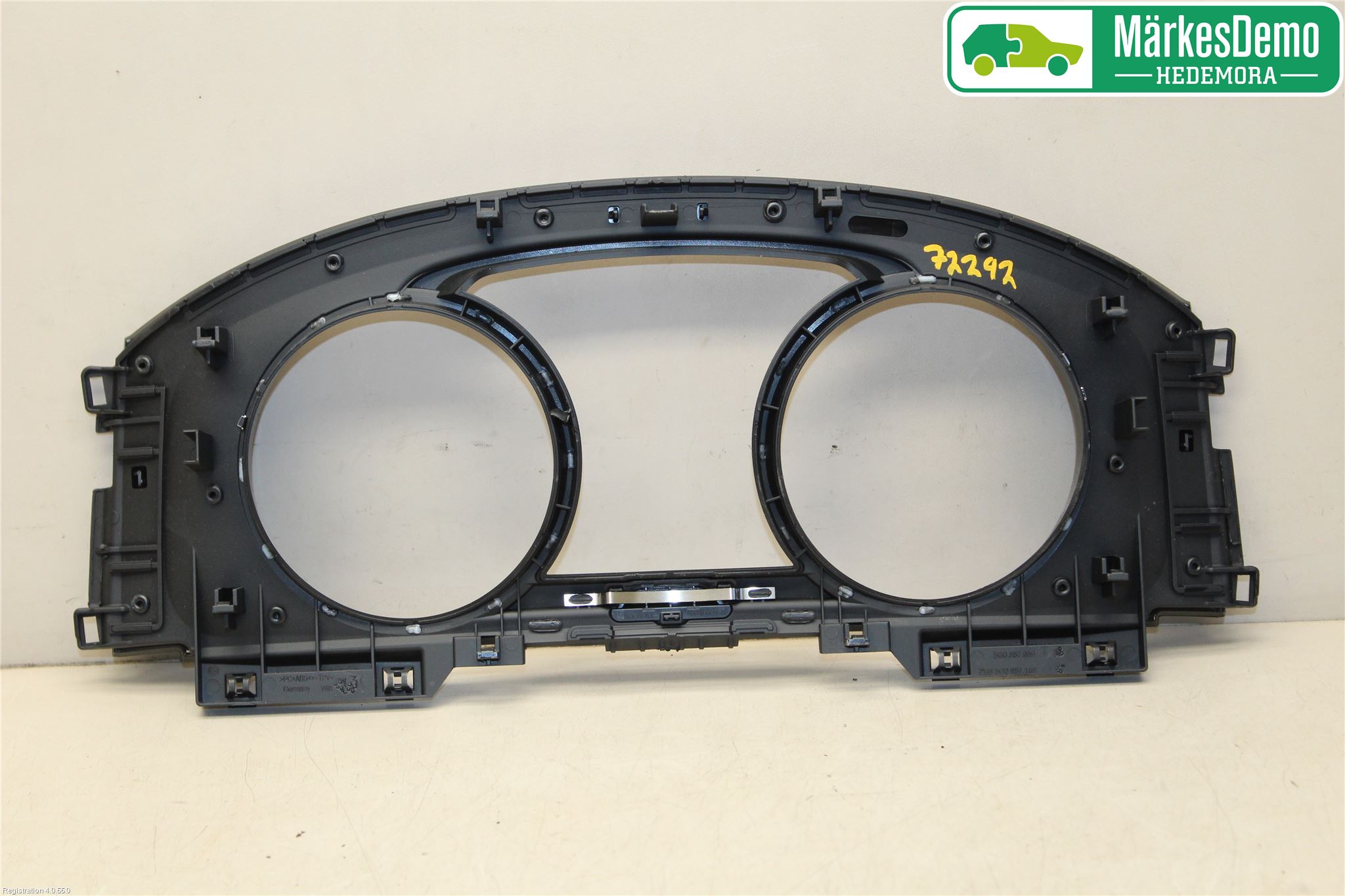 Volkswagen VW GOLF / E-GOLF VII 13-20 Instrument Ramme