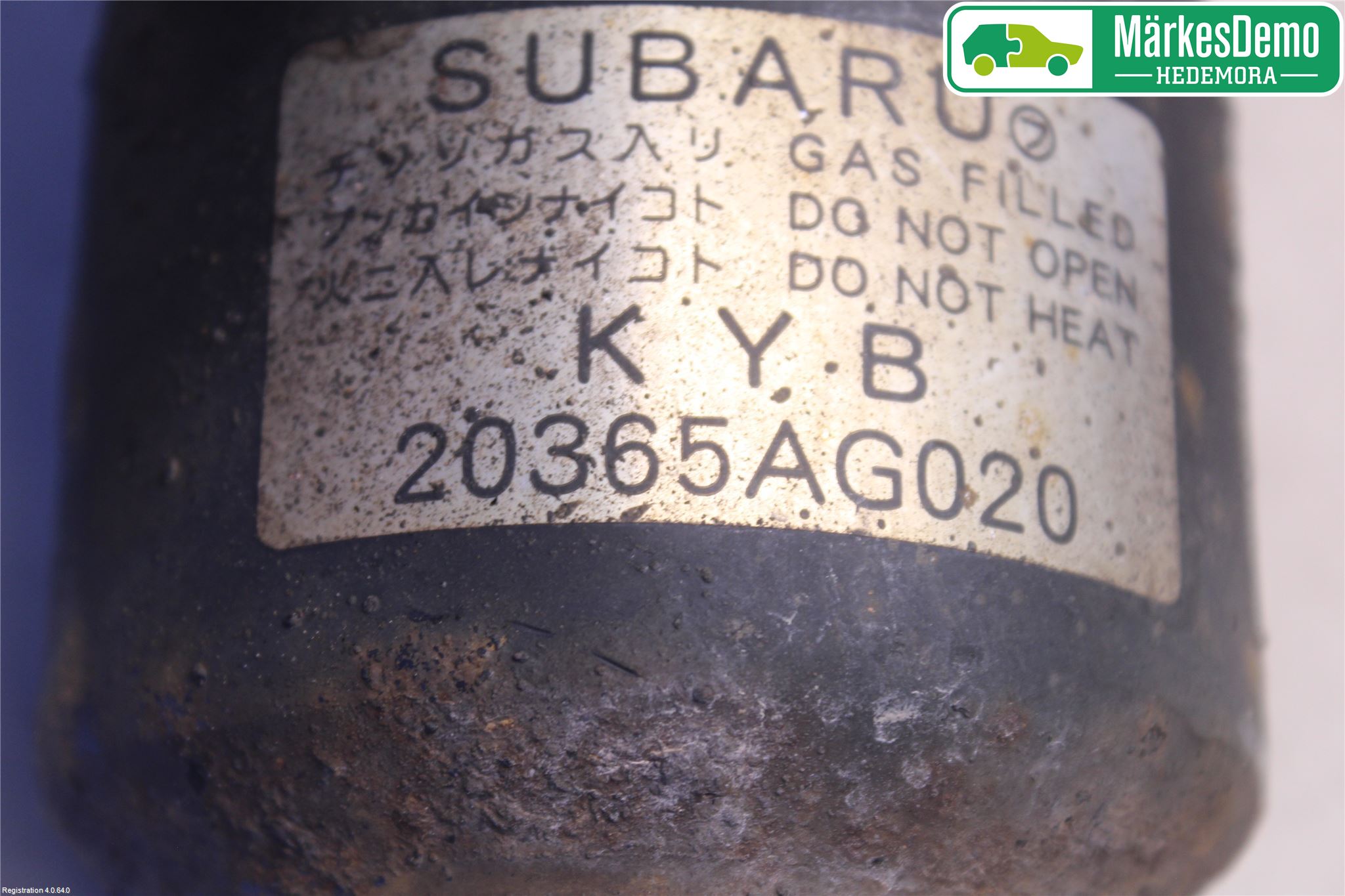 Subaru LEGACY    04-06 Fjærbein Bak Venstre