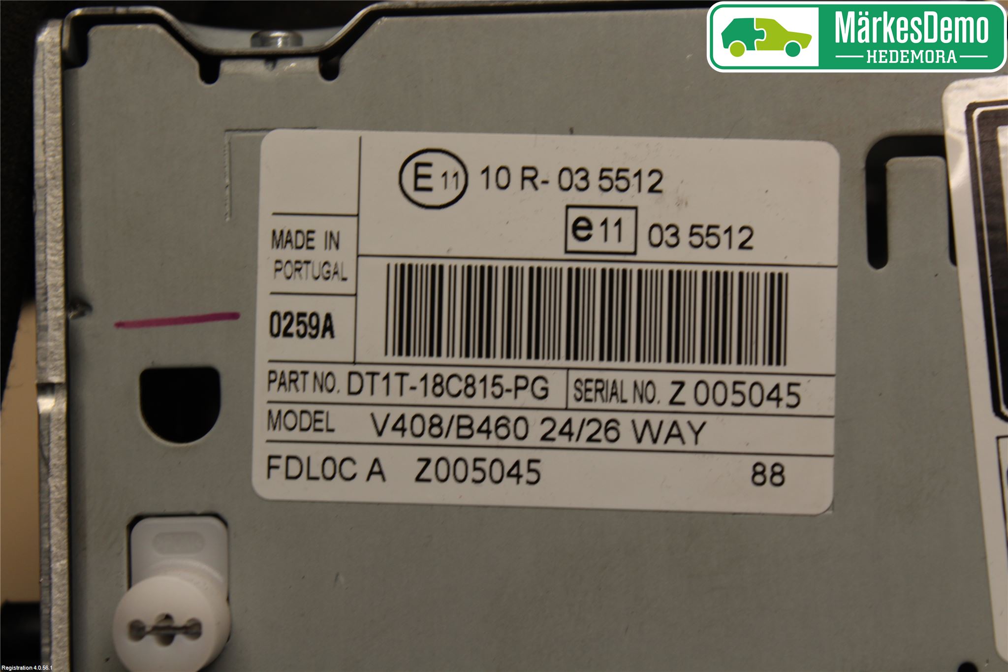 Ford TRANSIT/TOURNEO COURIER 13-23 Stereo Radio Med Cd