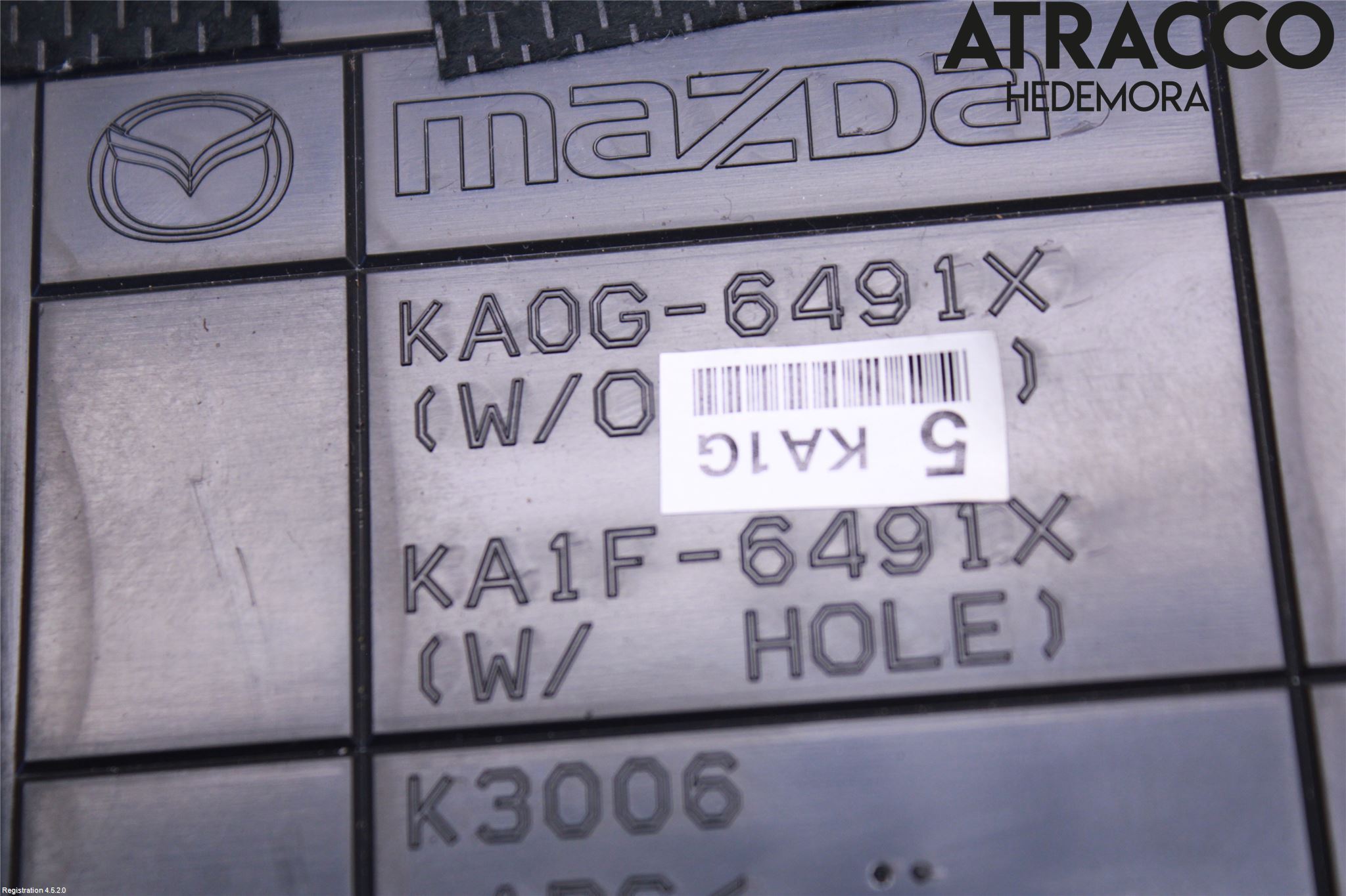 Mazda CX-5 12-17 Dashbord Kanal - Dyse